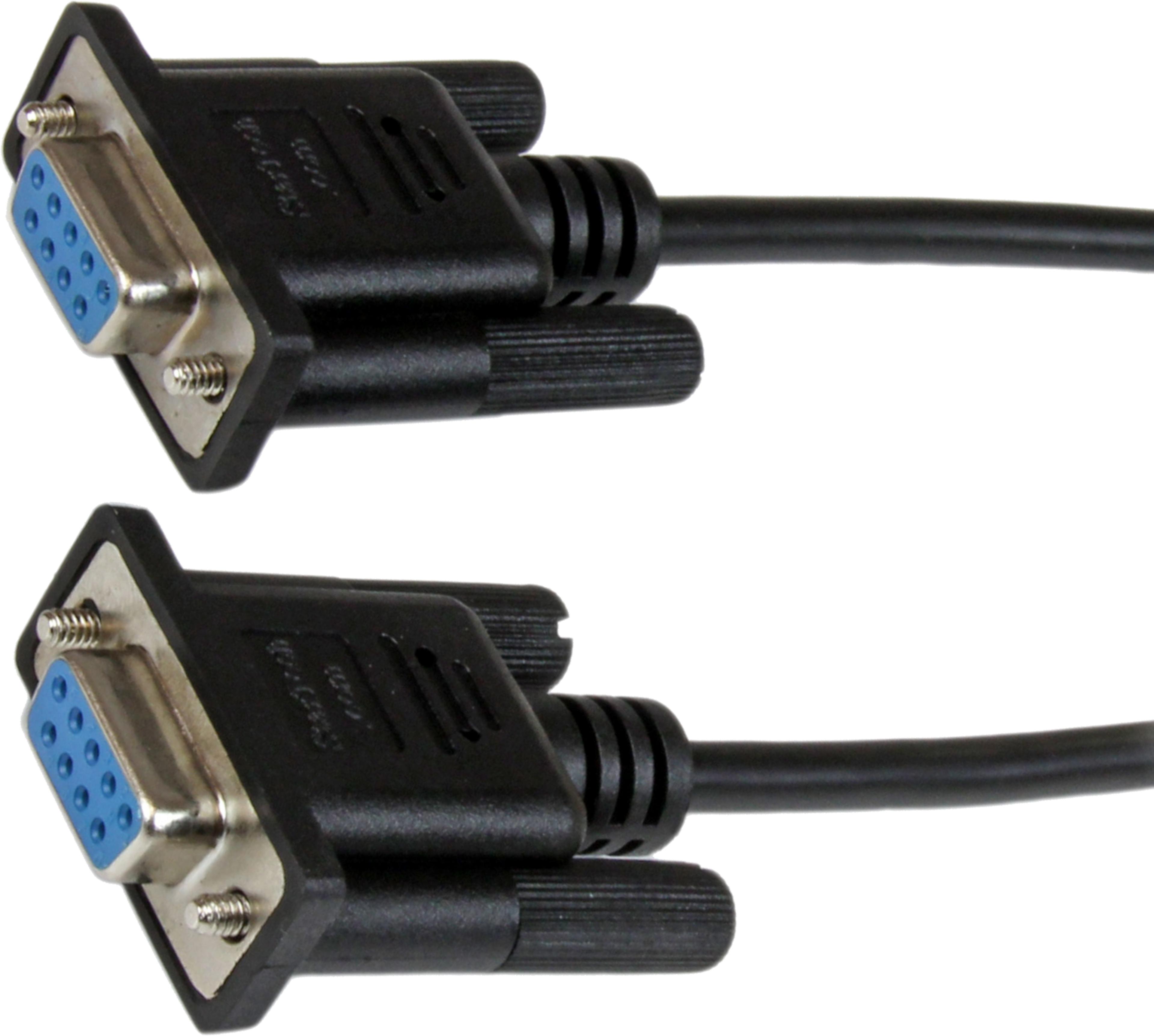 StarTech Null Modem Cable DB9/f-DB9/f 2m