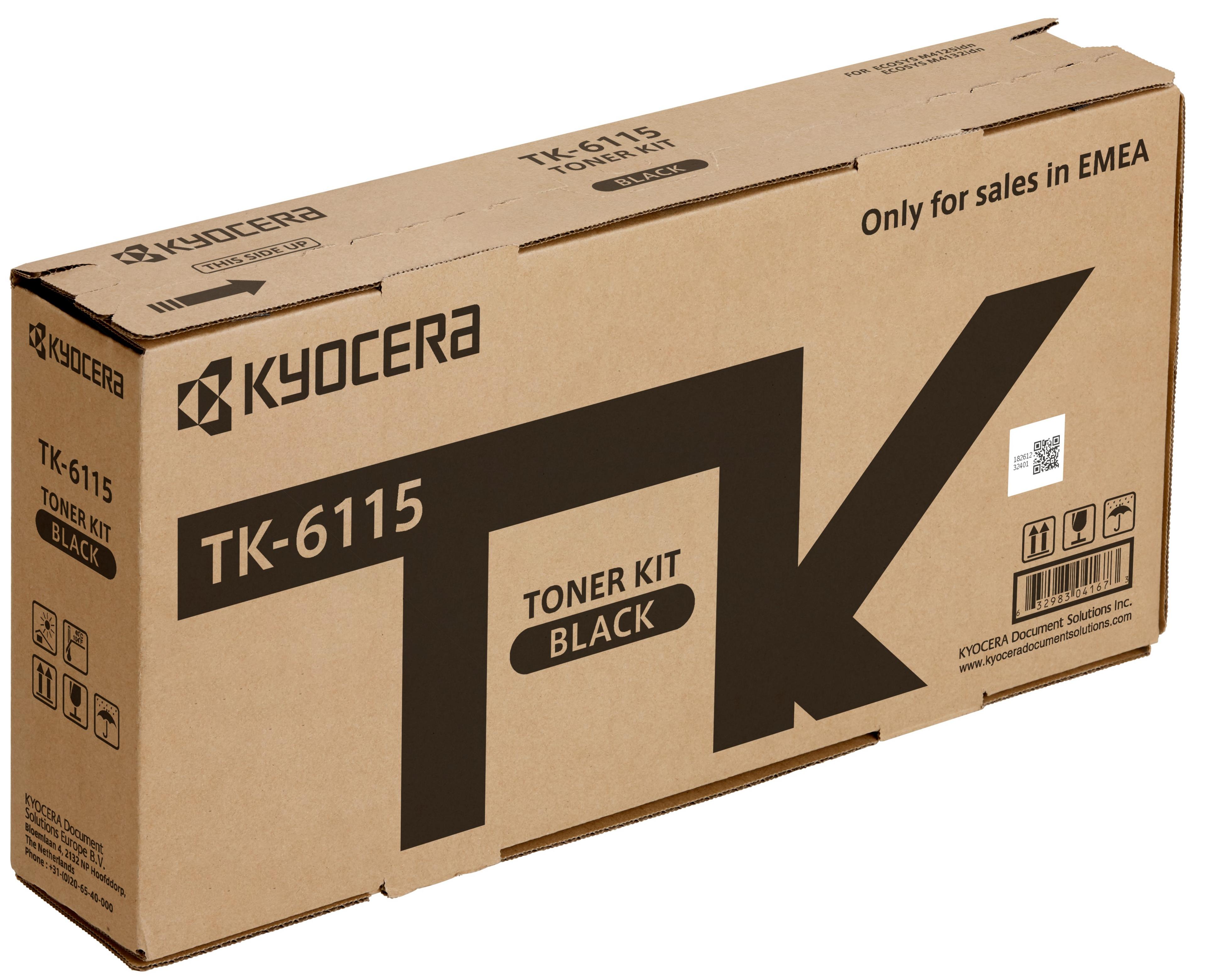 Kyocera TK-6115 Toner Kit Black