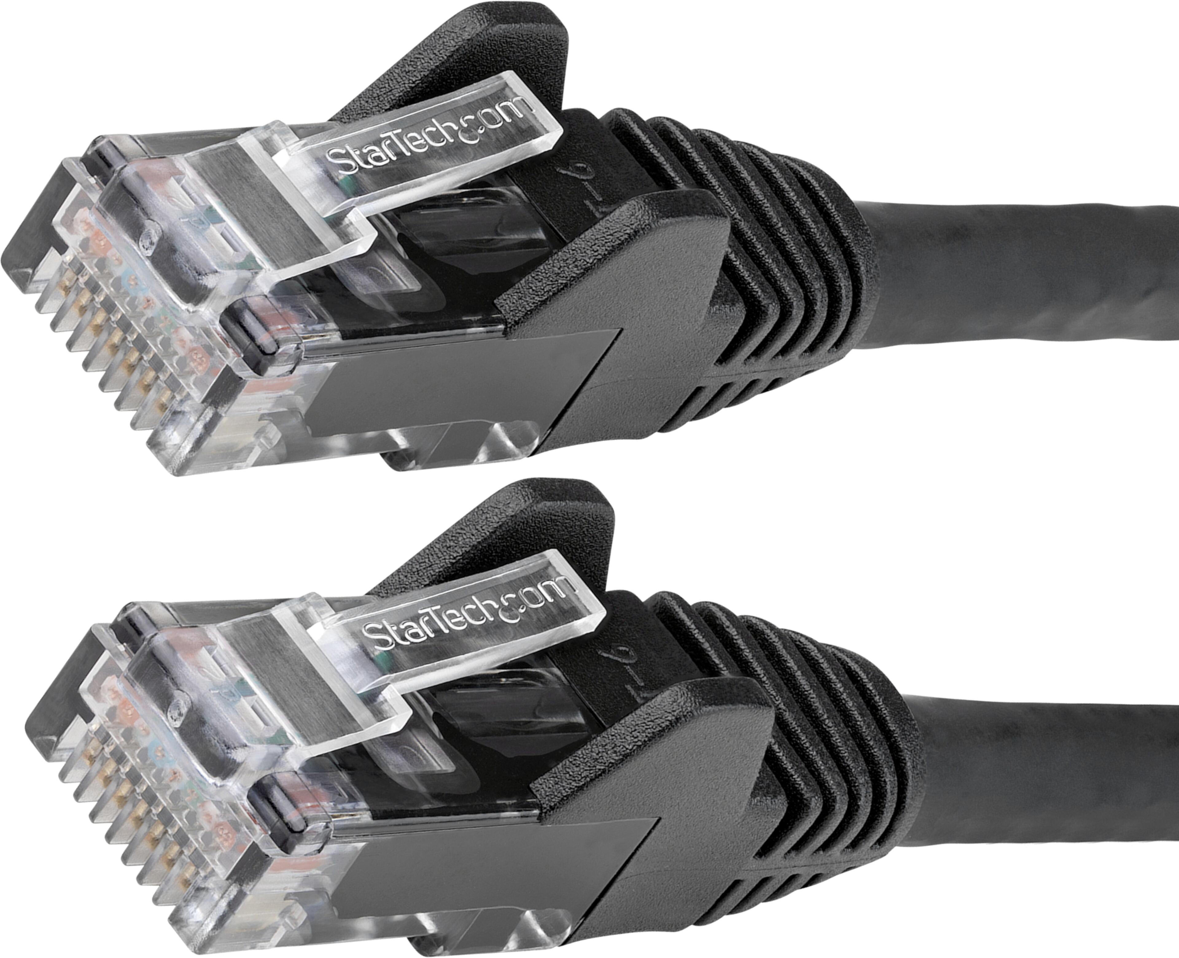 Patch Cable RJ45 U/UTP Cat6 1m Black