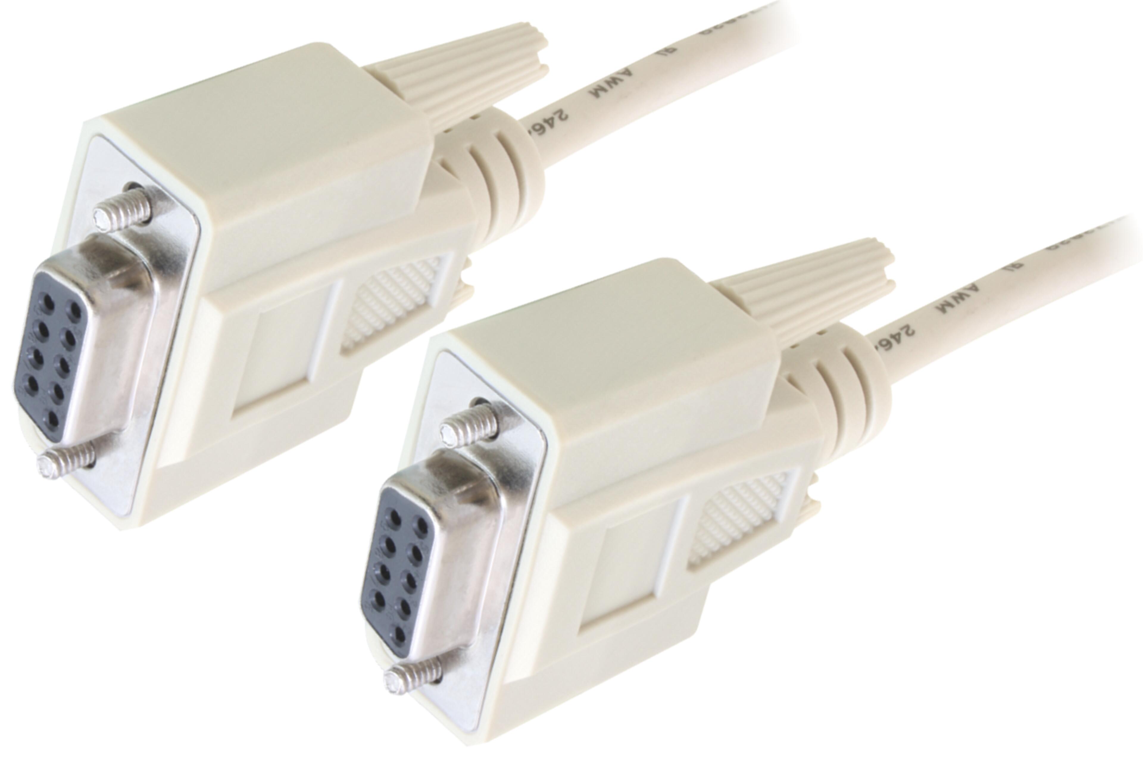 Delock Nullmodemkabel DB9Bu-DB9Bu 5,0m