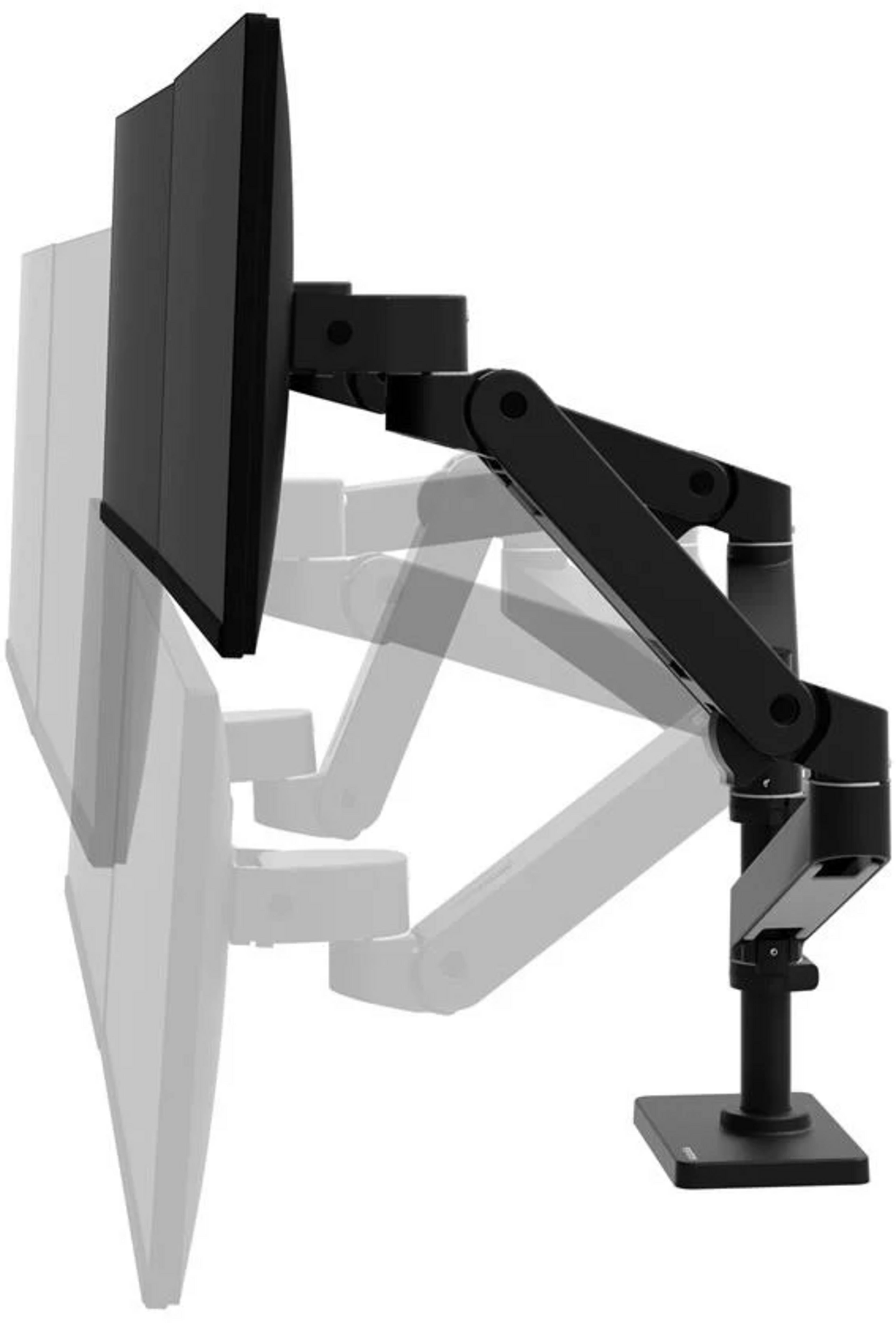 Ergotron LX Pro Dual Stacking Arm Black