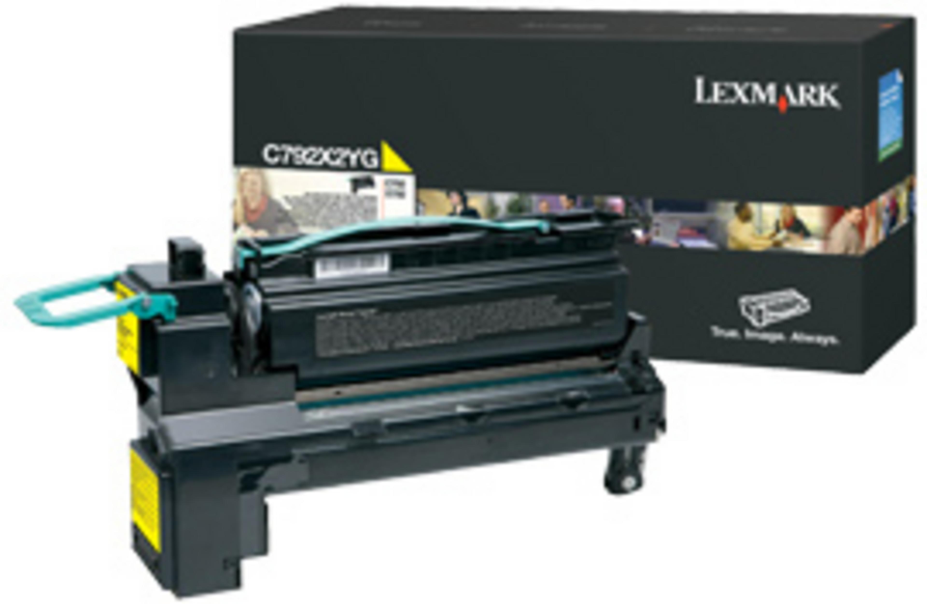 Toner Lexmark C792, jaune