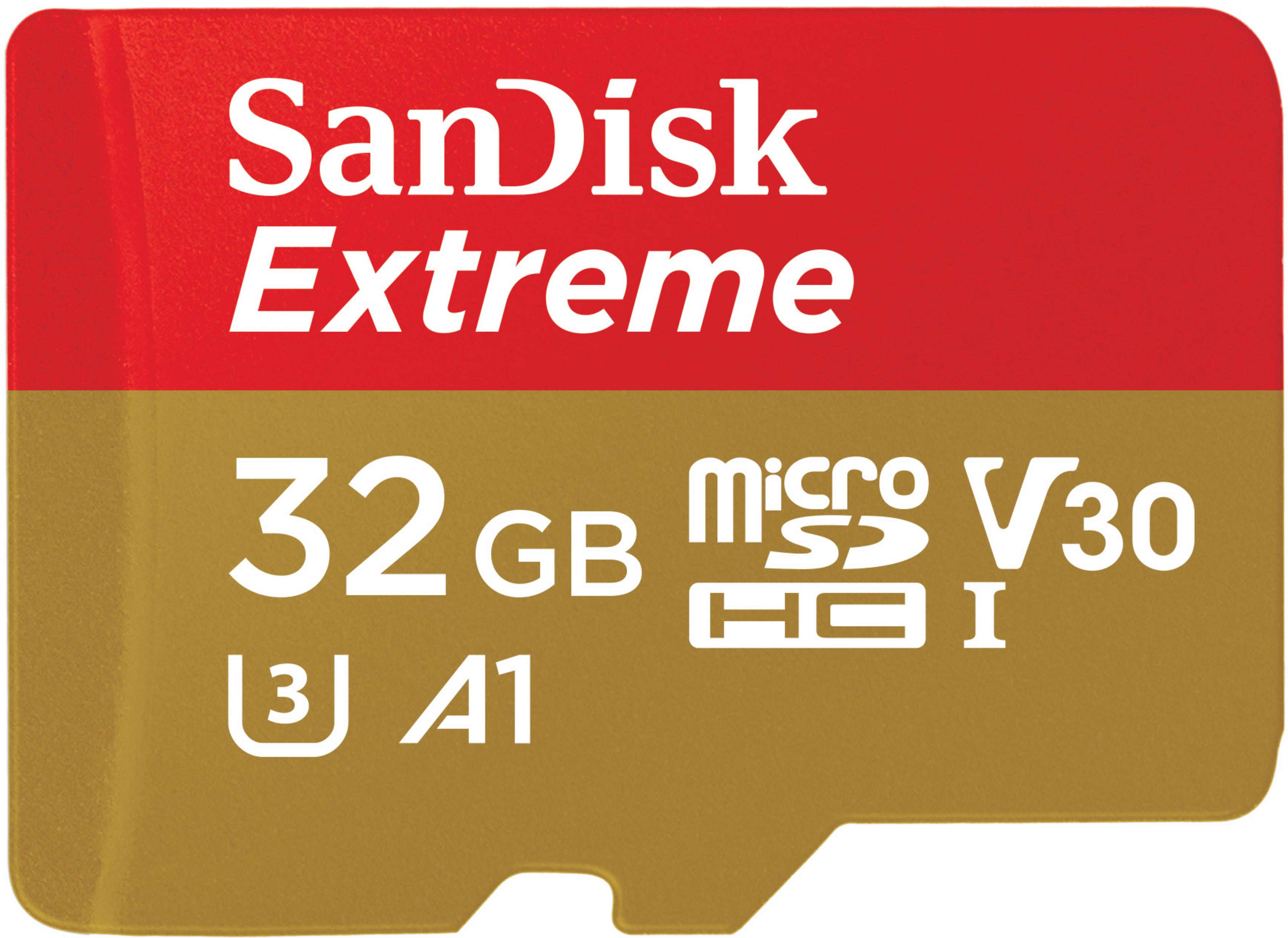 SanDisk Extreme microSDHC Card 32GB