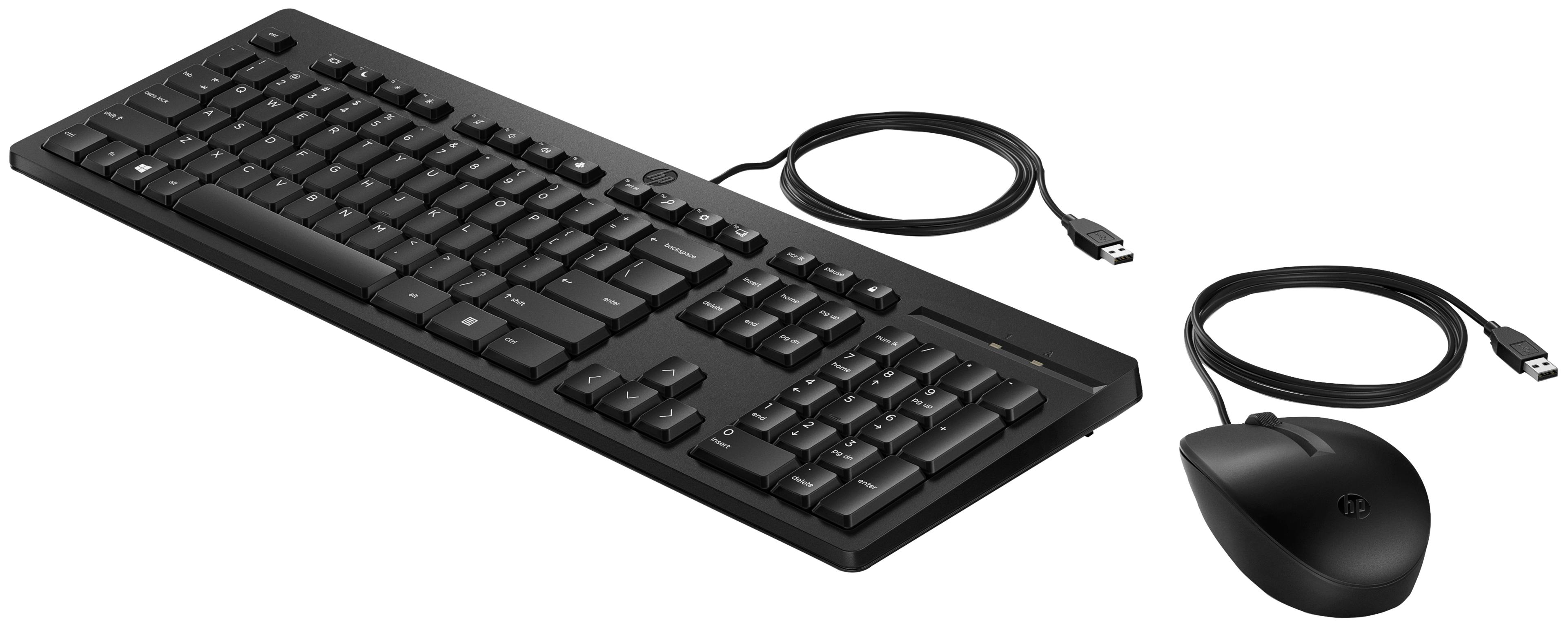 Kit clavier et souris HP USB 225