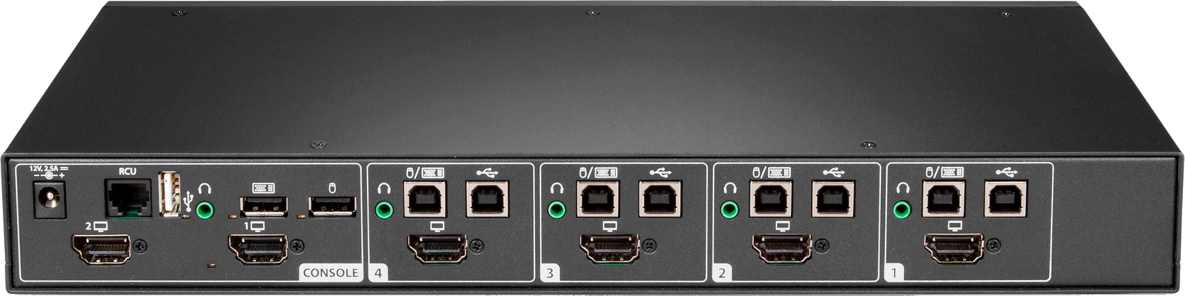 Vertiv Cybex KVM Switch HDMI/DP 4-port