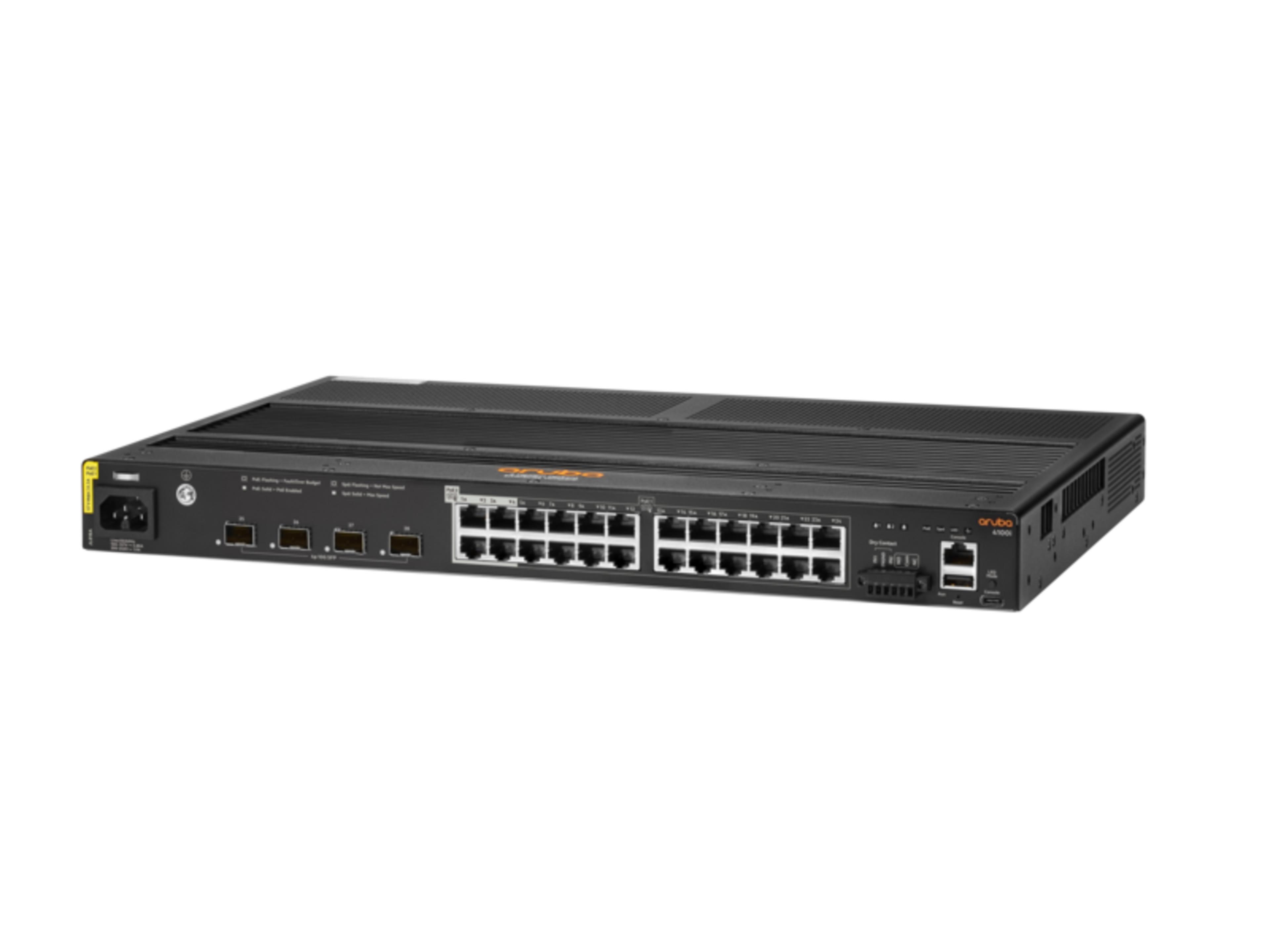 HPE Aruba 4100i 24G PoE Switch
