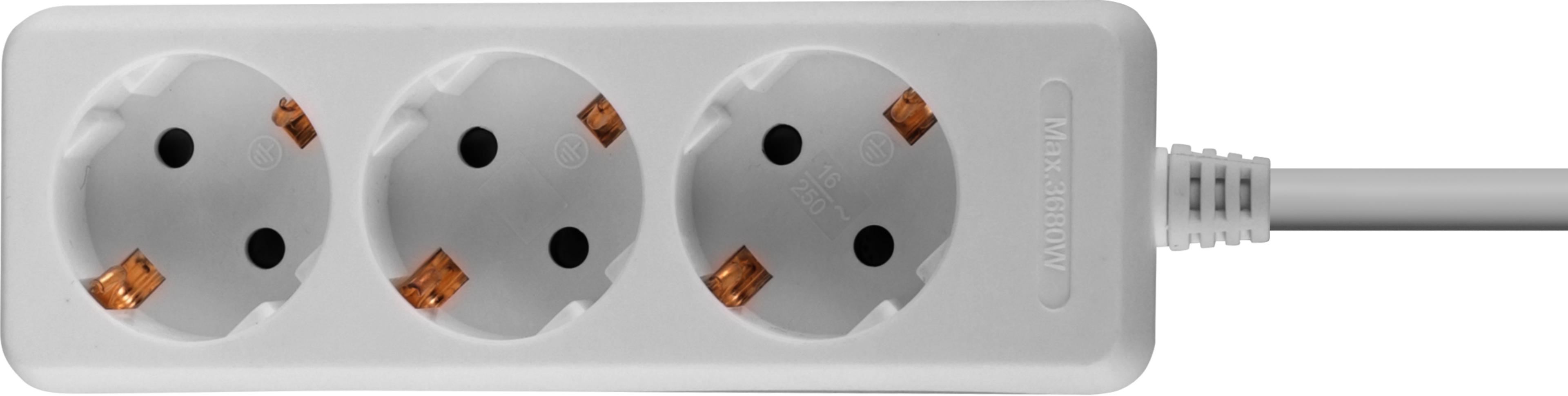Steckdosenleiste 3fach 1,4 m
