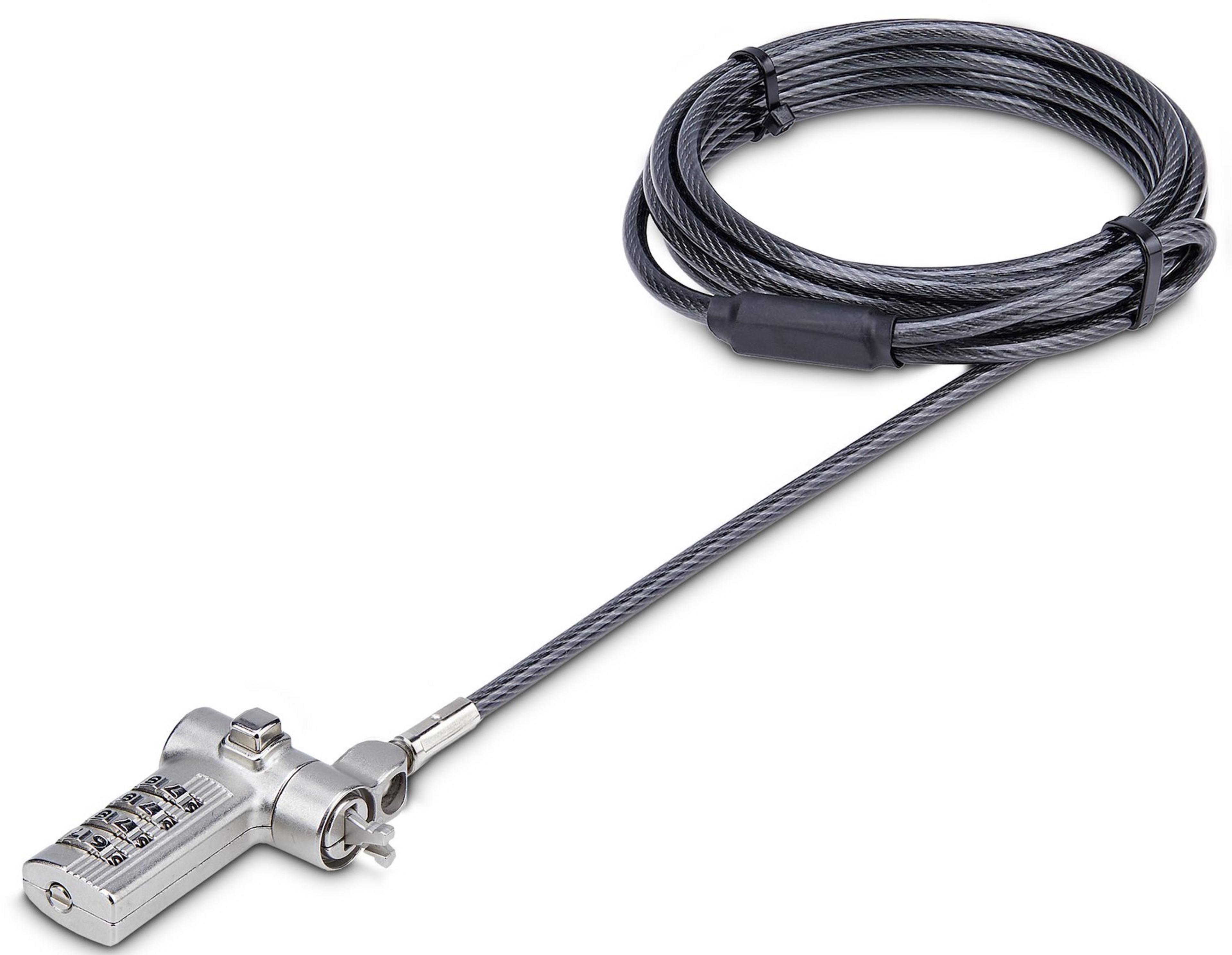 StarTech Cable Lock Wedge/Nano/K-Slot 2m