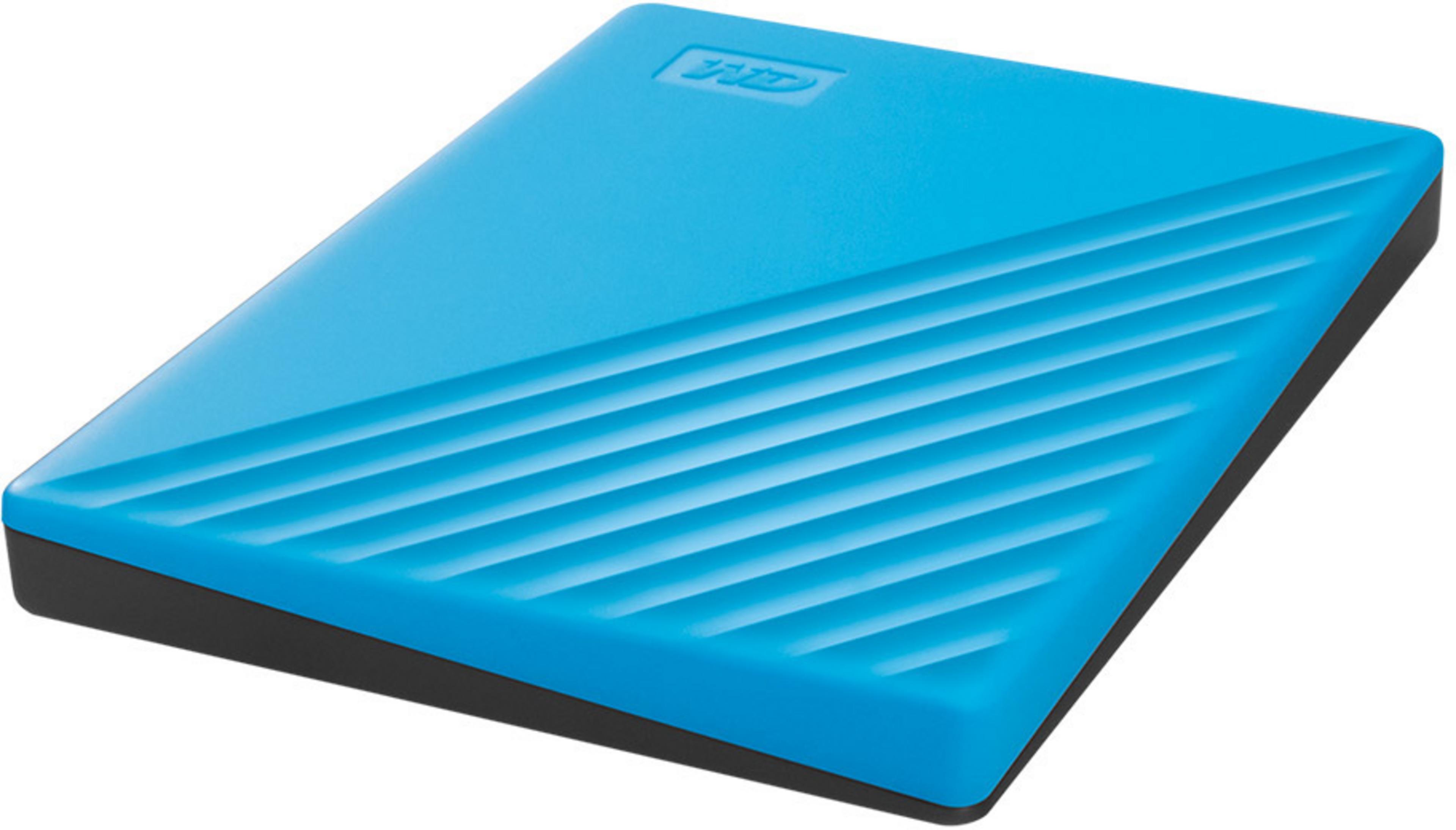WD My Passport HDD 4TB Blue