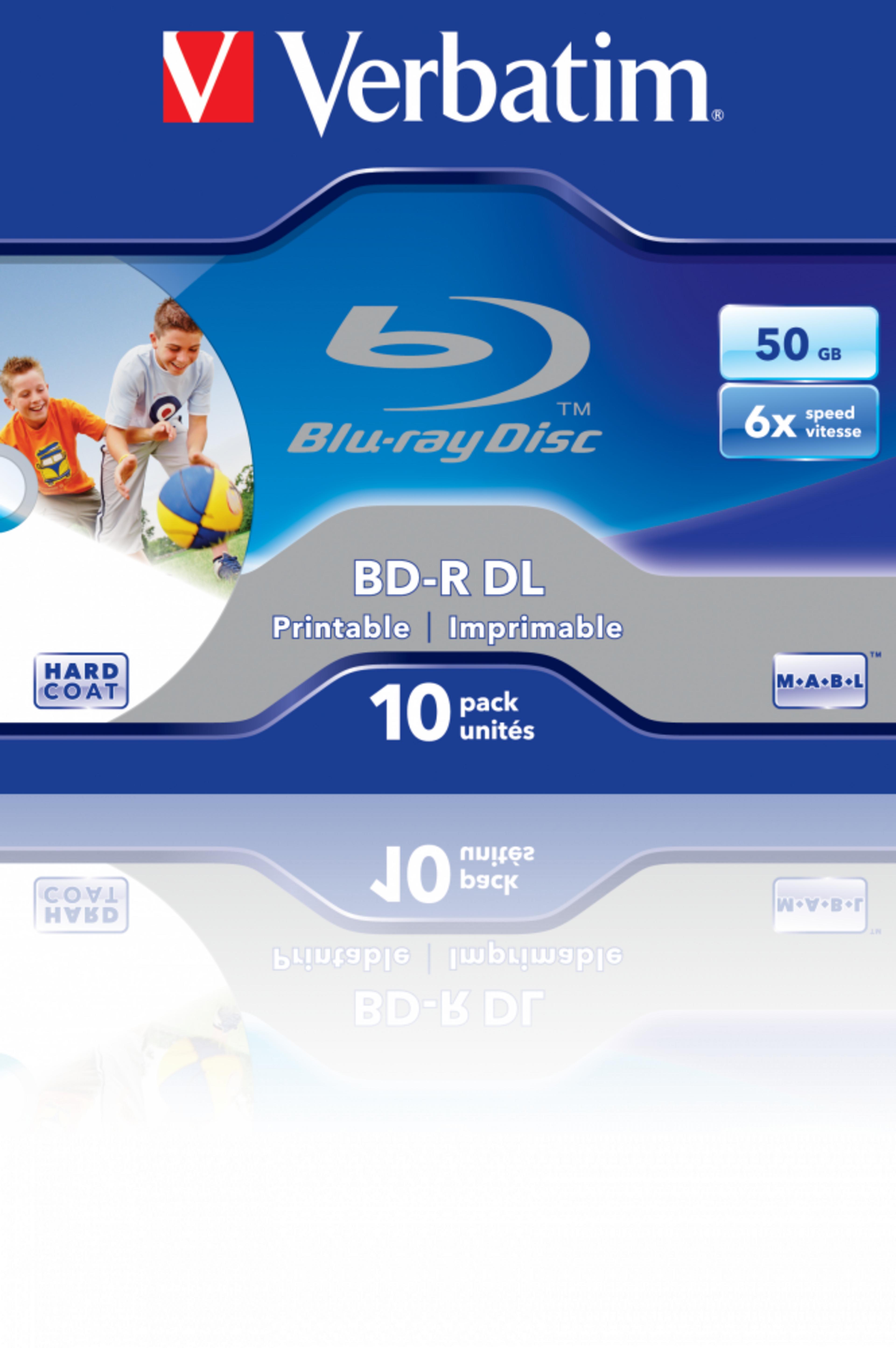 Verbatim Blu-ray BD-R 50GB 6x JC (10)