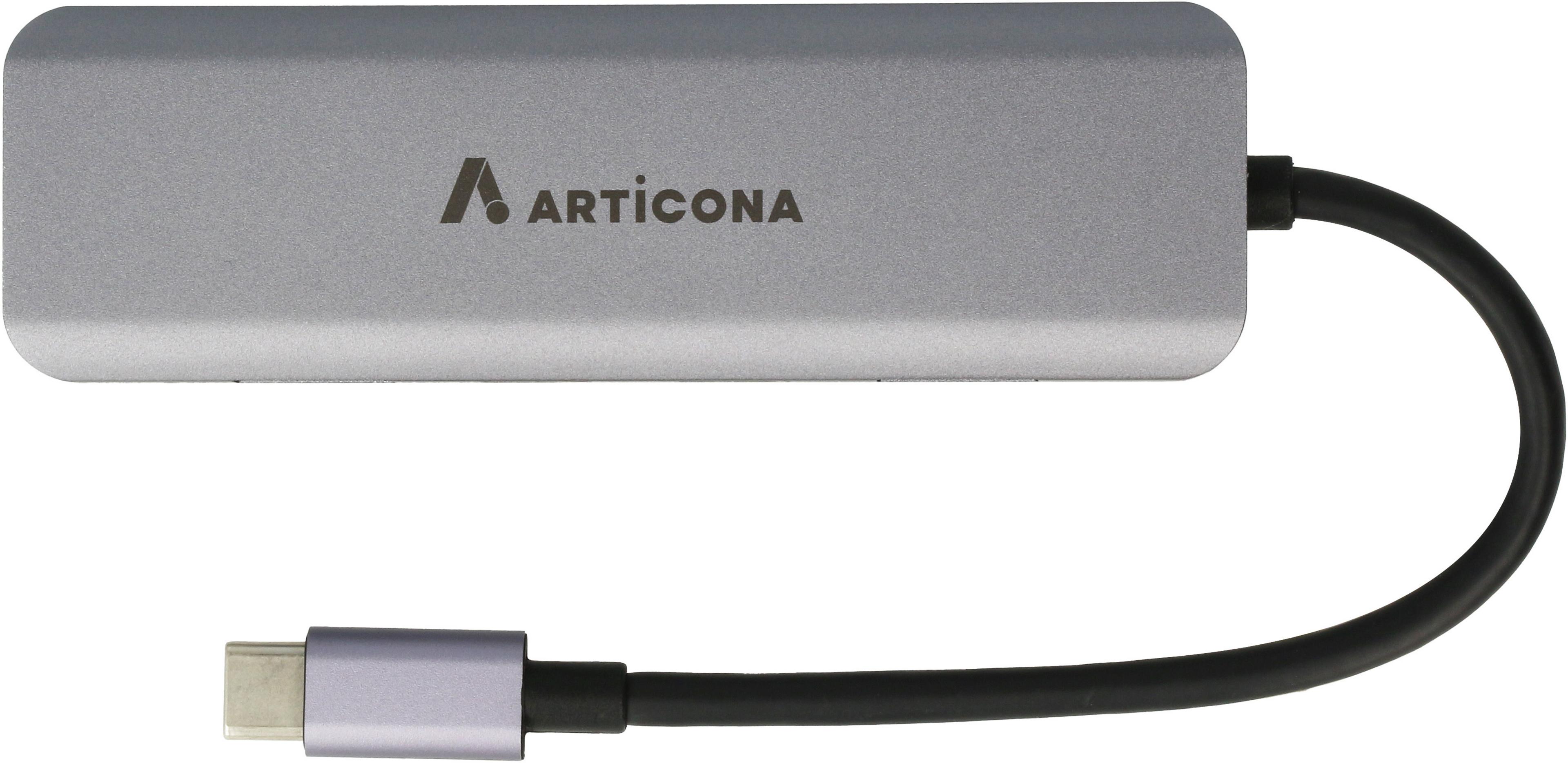 ARTICONA 4 portos USB-C 3.1 hub