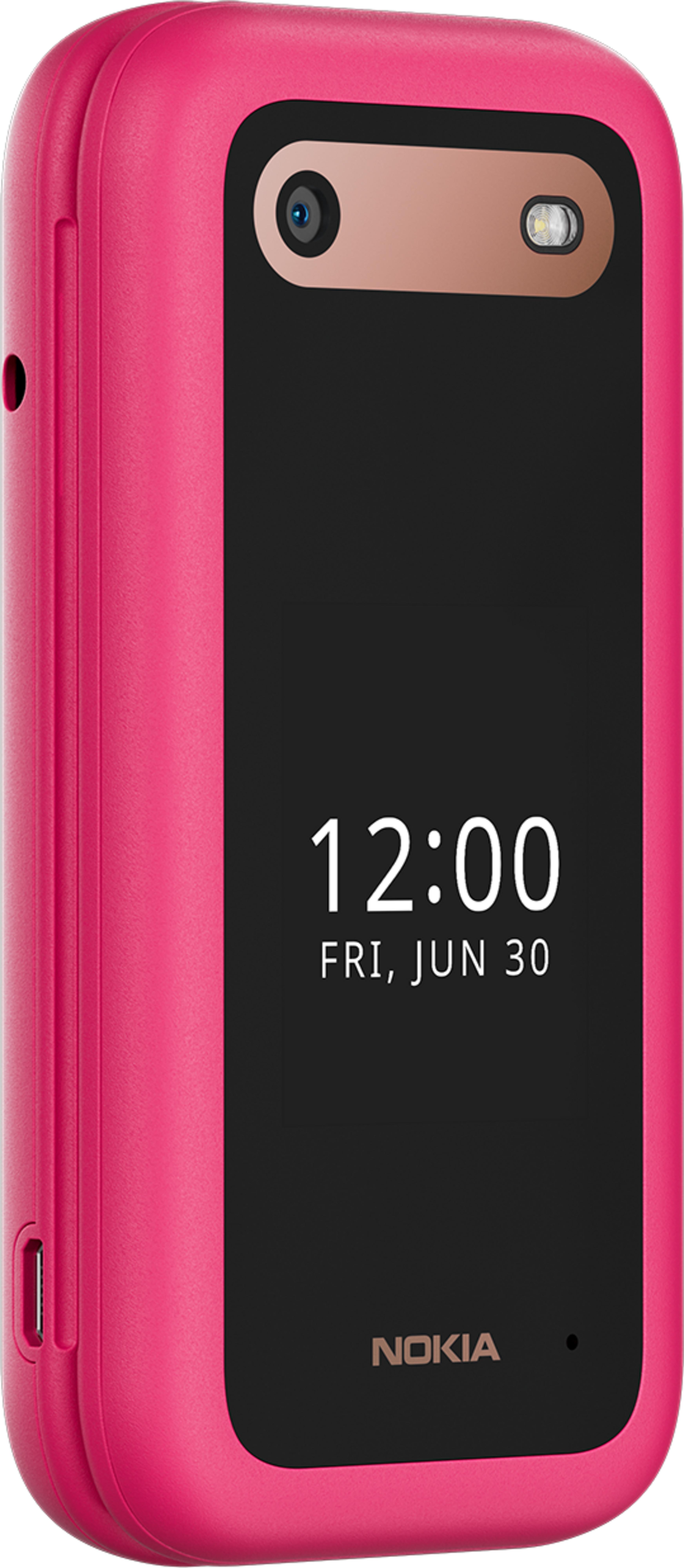 Nokia 2660 Flip Phone Pink