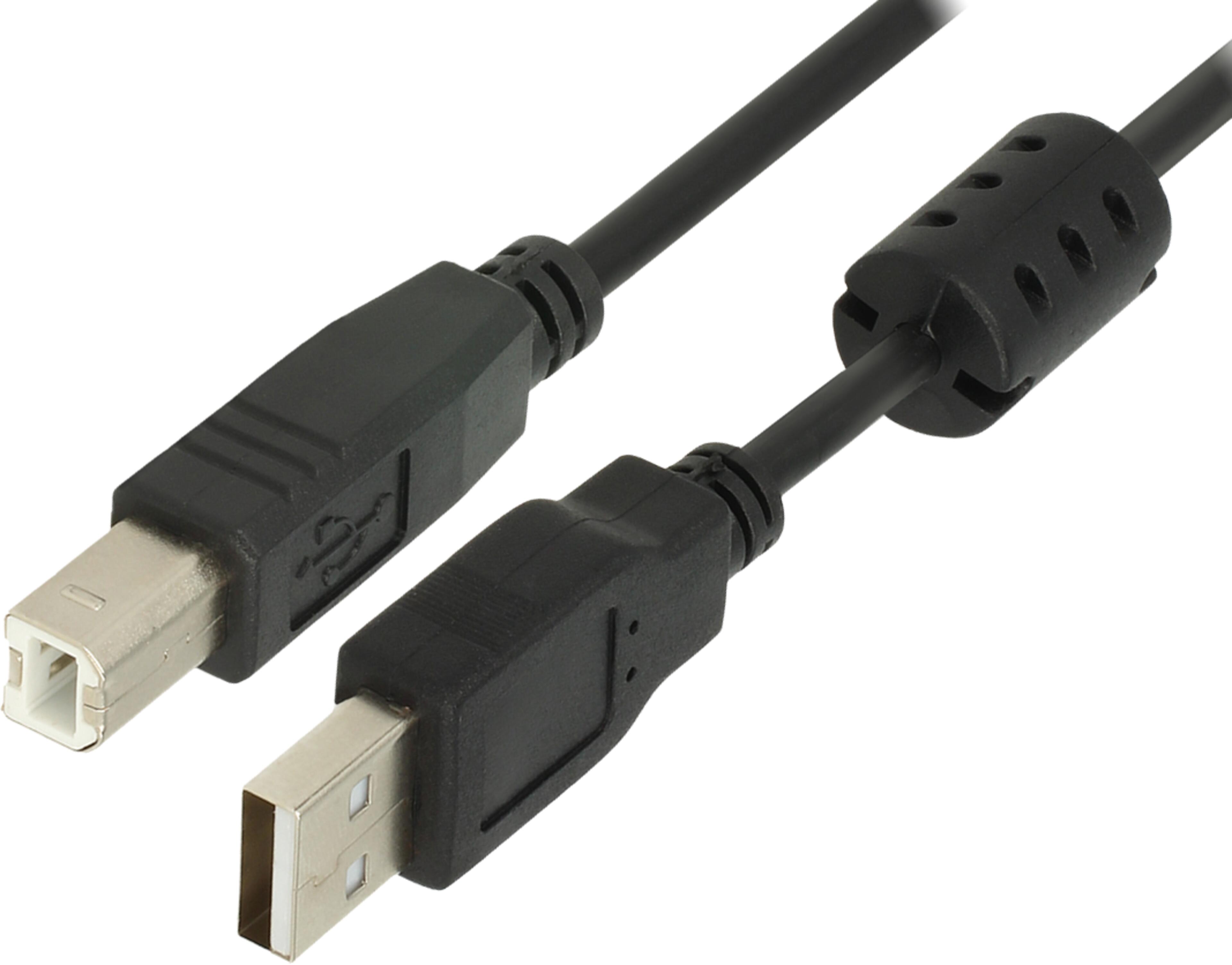 Delock USB Typ A - B Kabel 2 m