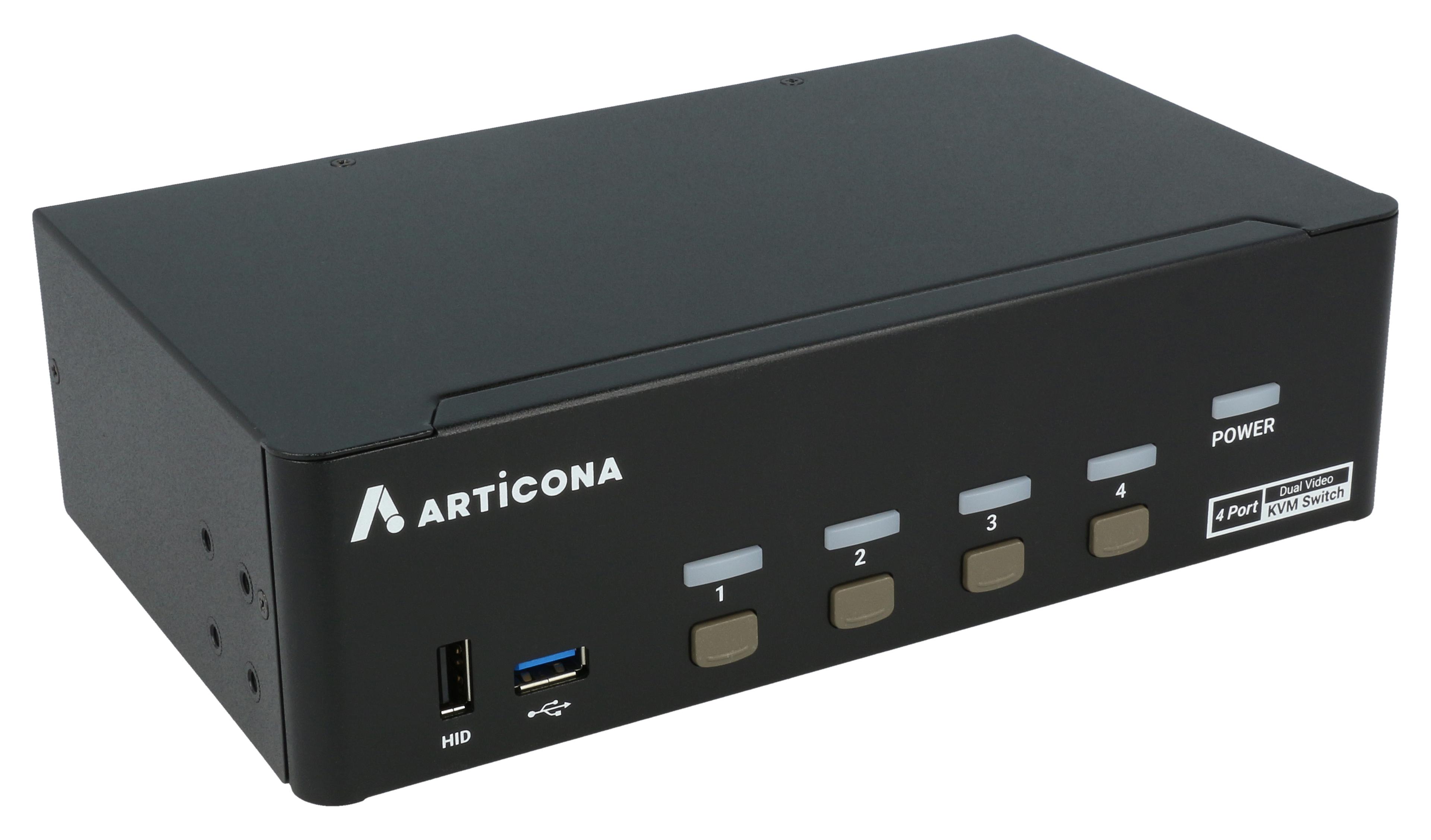 Switch KVM ARTICONA DP coble cab., 4 p.