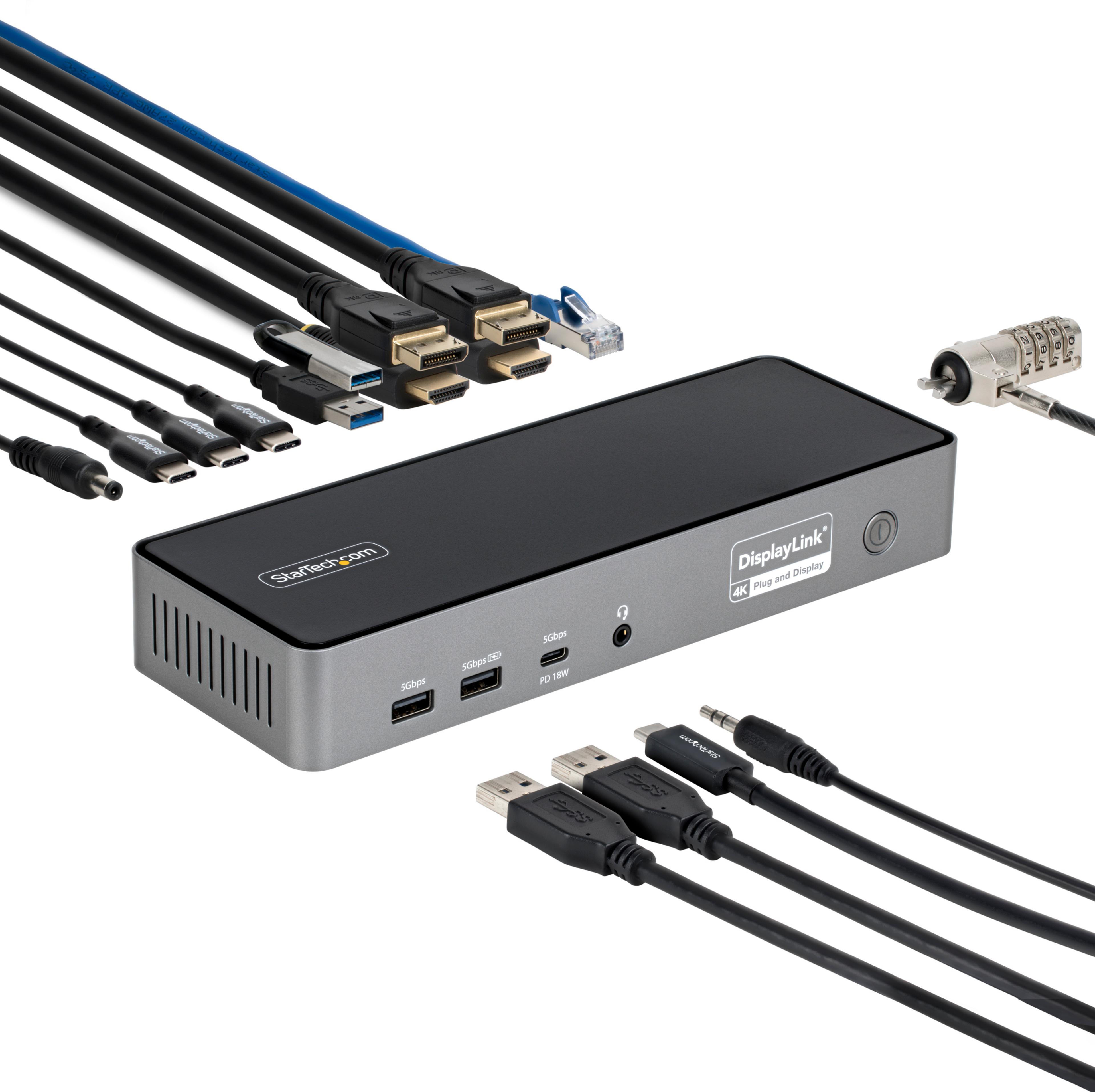 Docking USB-C - HDMI/DP StarTech