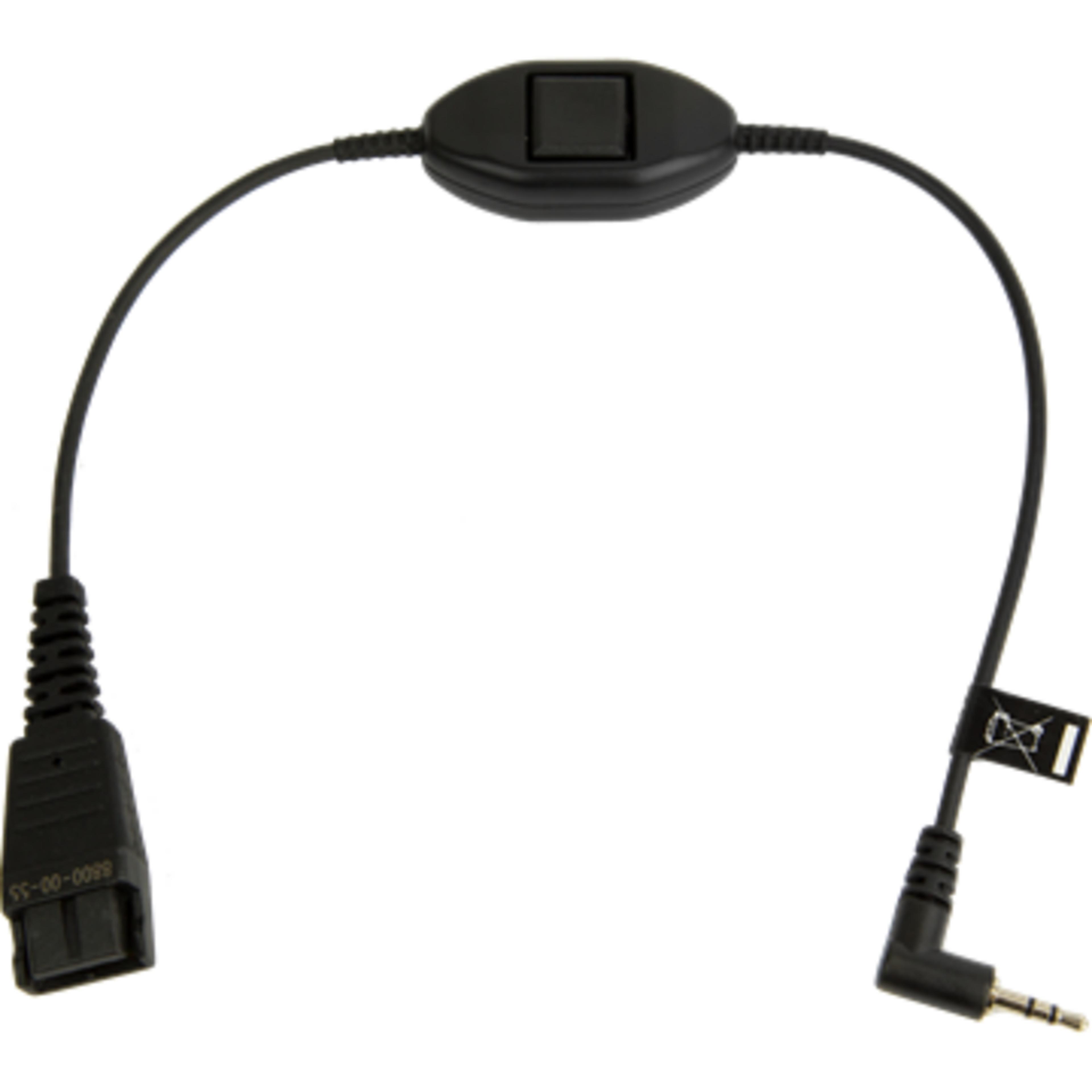 Jabra QD to 2.5mm Jack Extension Cord