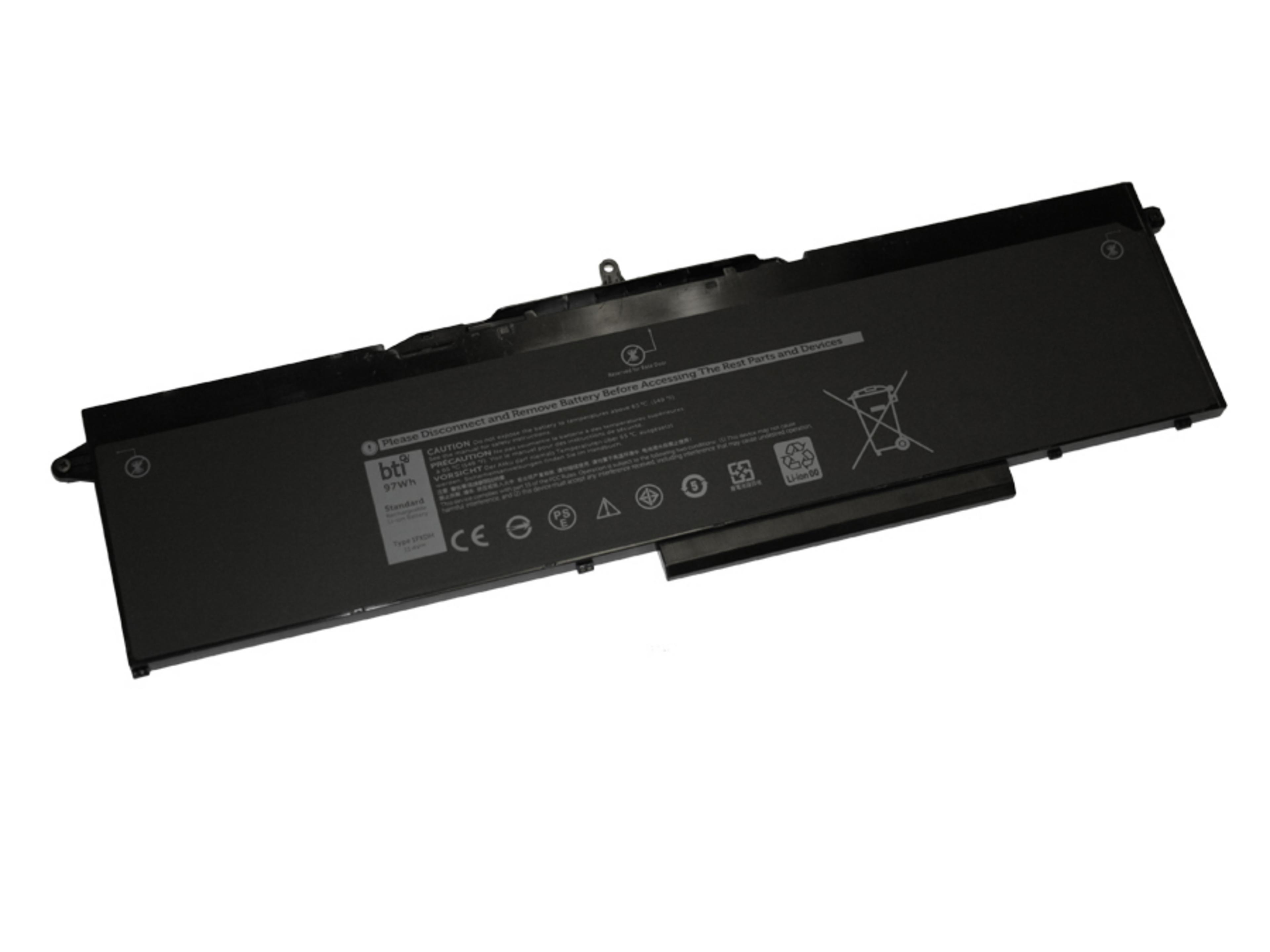 BTI 6-cell Dell 8290mAh Battery