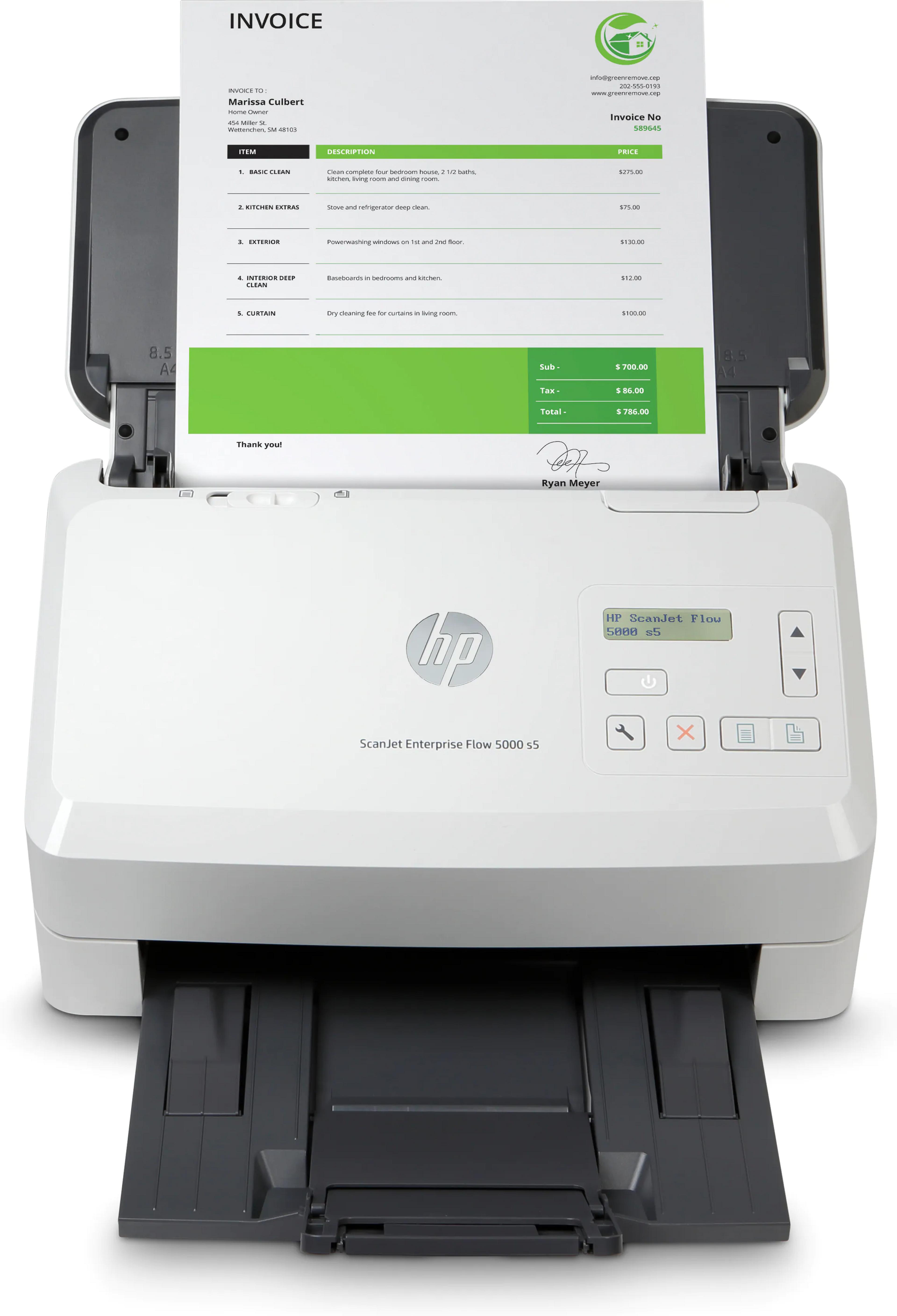 HP ScanJet Enterp. Flow 5000 s5 Scanner