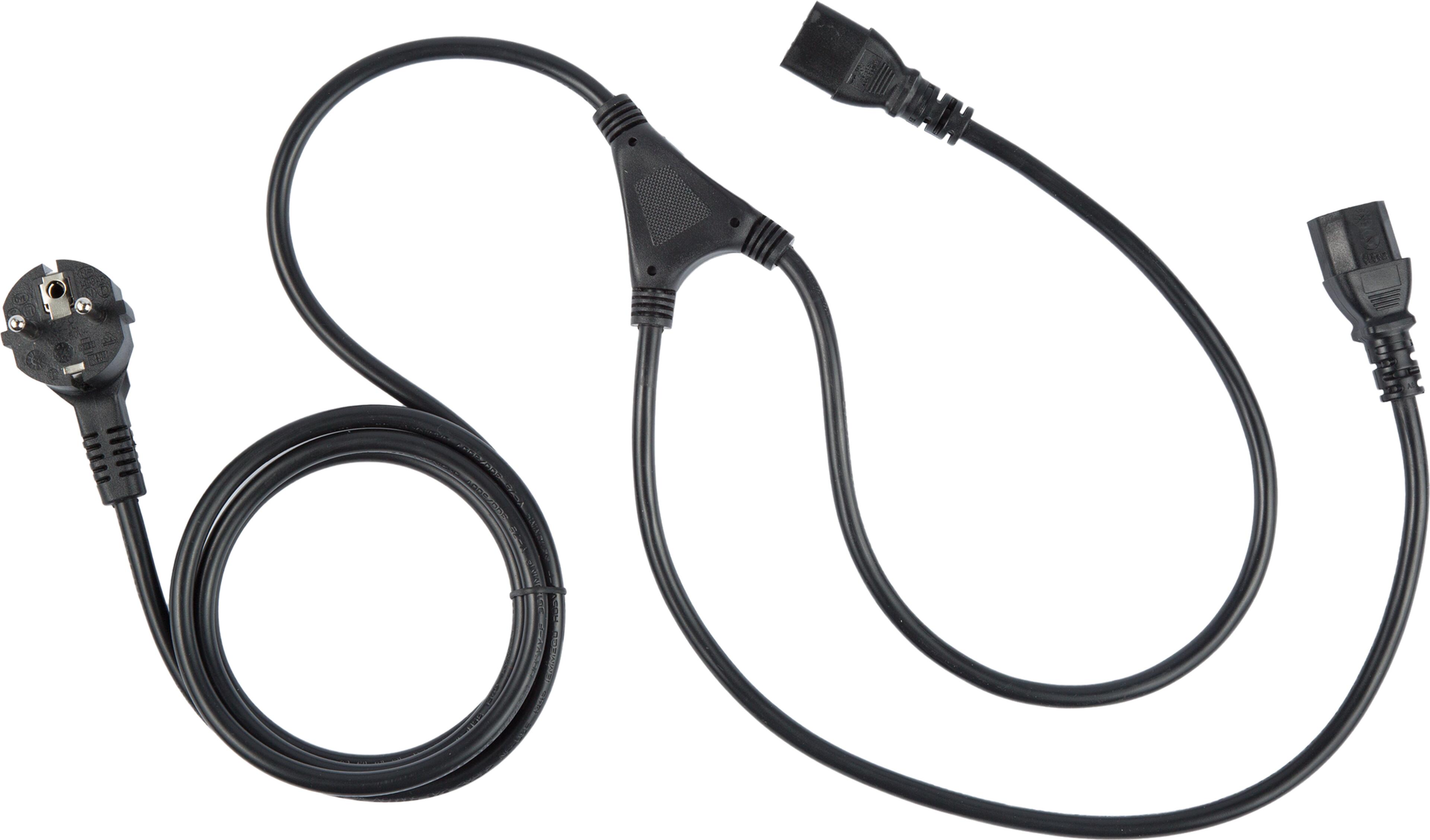 Power Cable 1x Local/m - 2x C13 2m