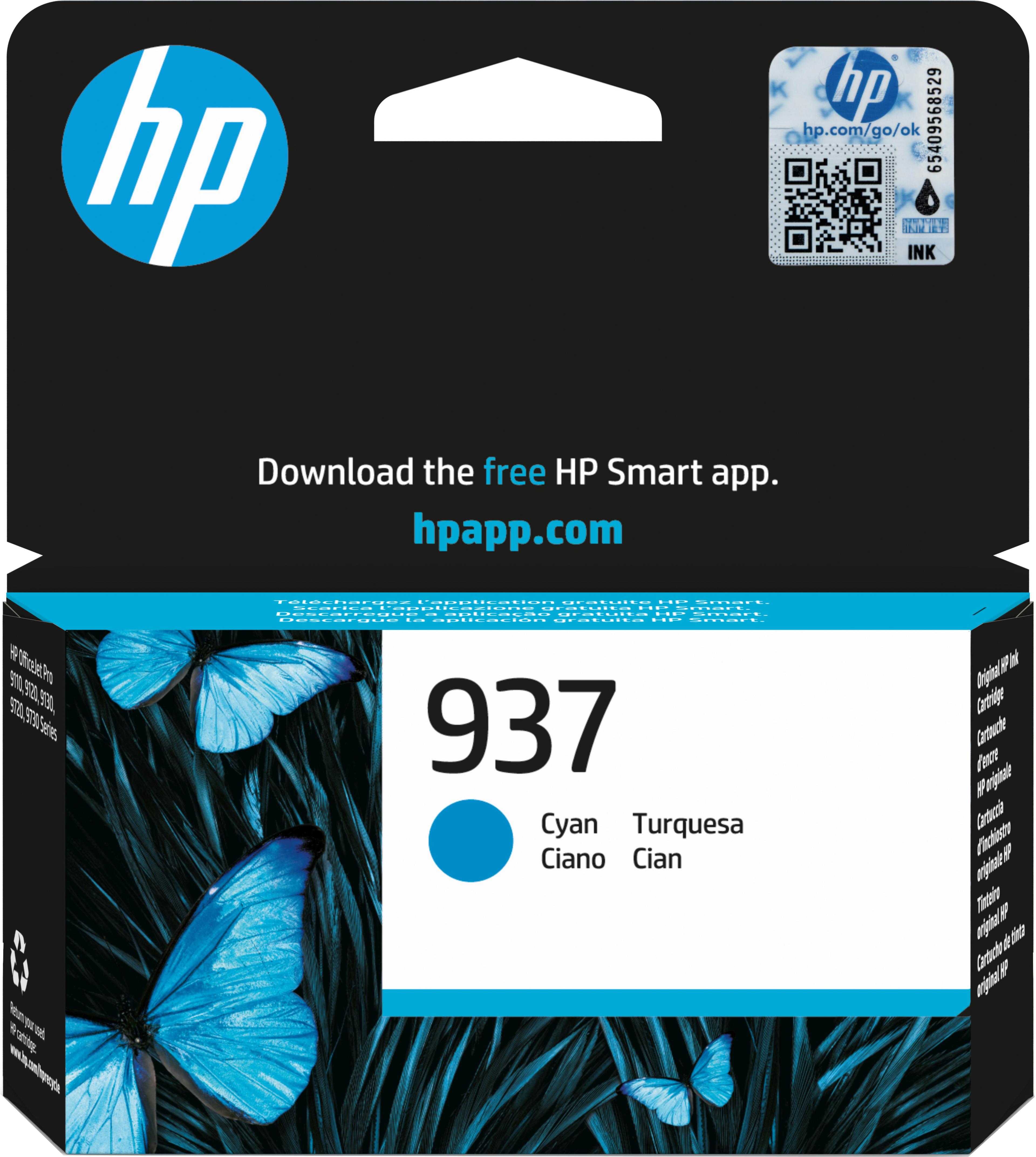 HP 937 Tinte cyan