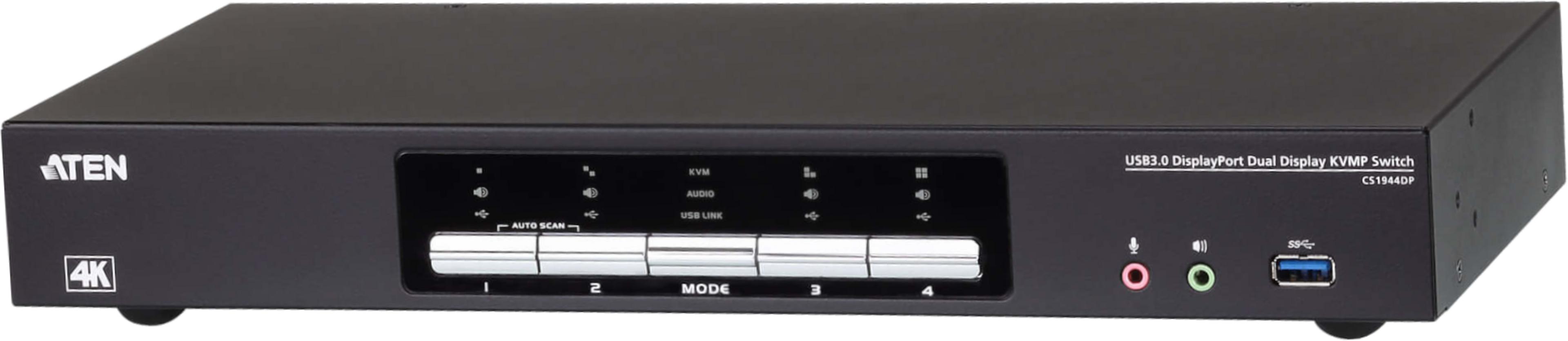 ATEN KVM Switch DP DualHead 4-port