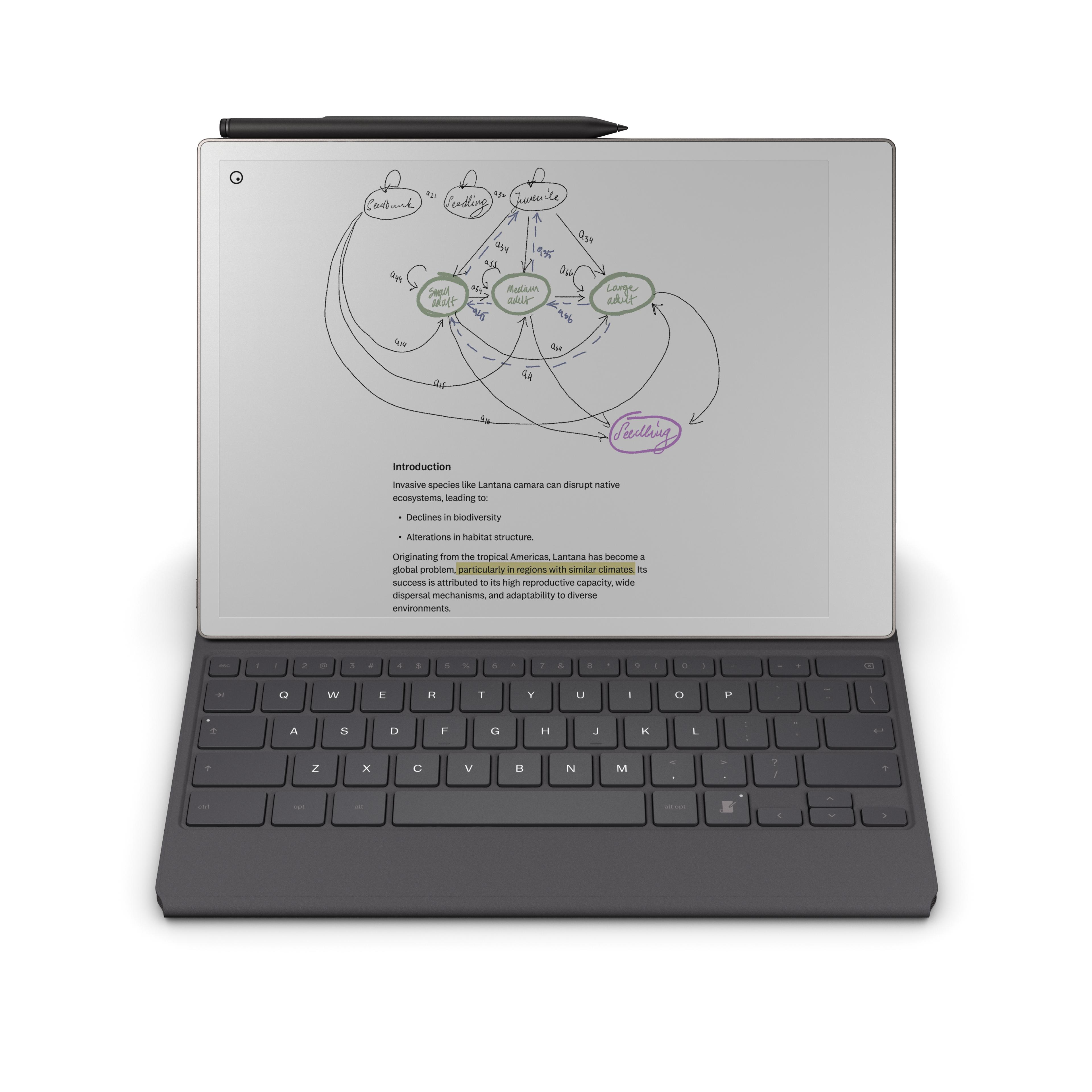 reMarkable Type Folio Pro Mosaic Basalt