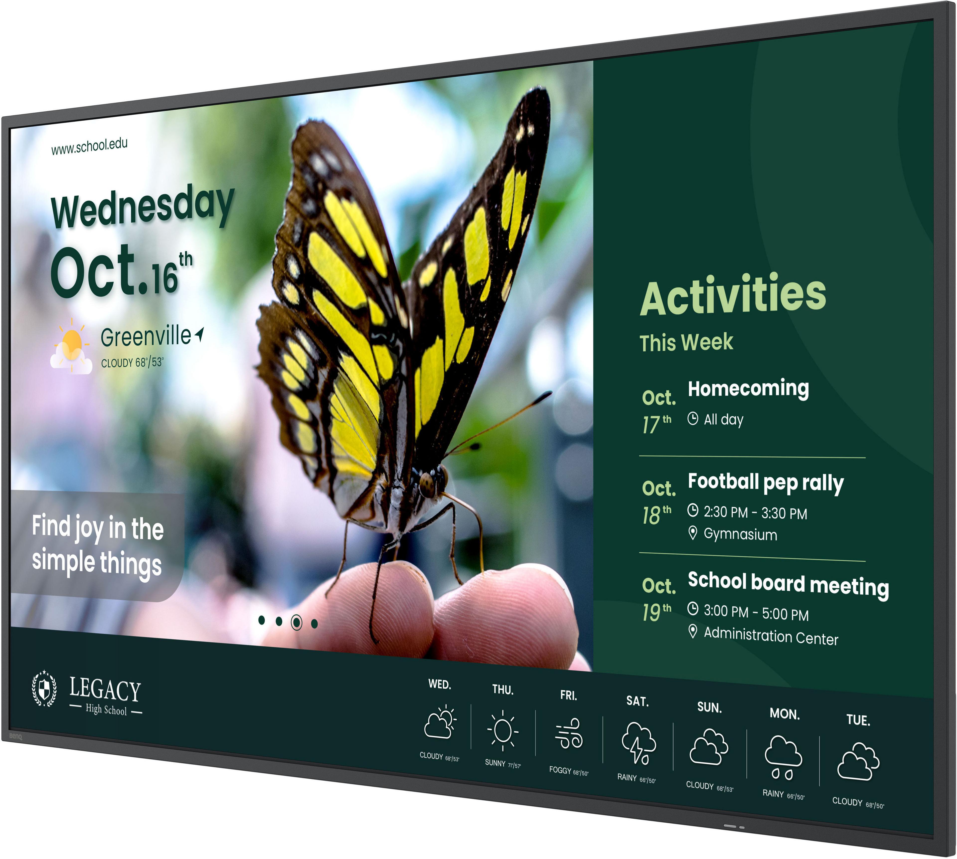 Écran BenQ ST5504 Signage