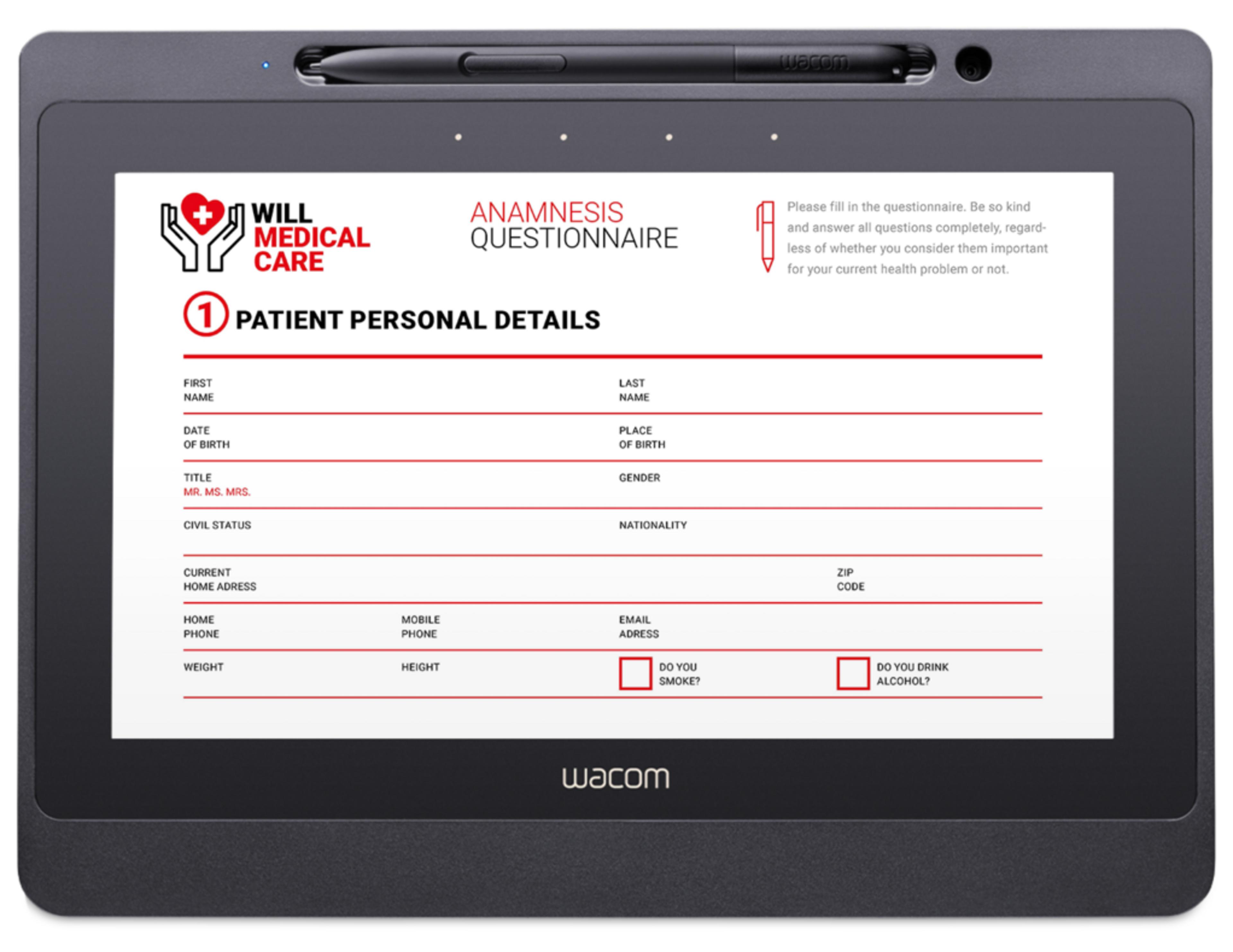 Wacom DTU-1141B Signature Set