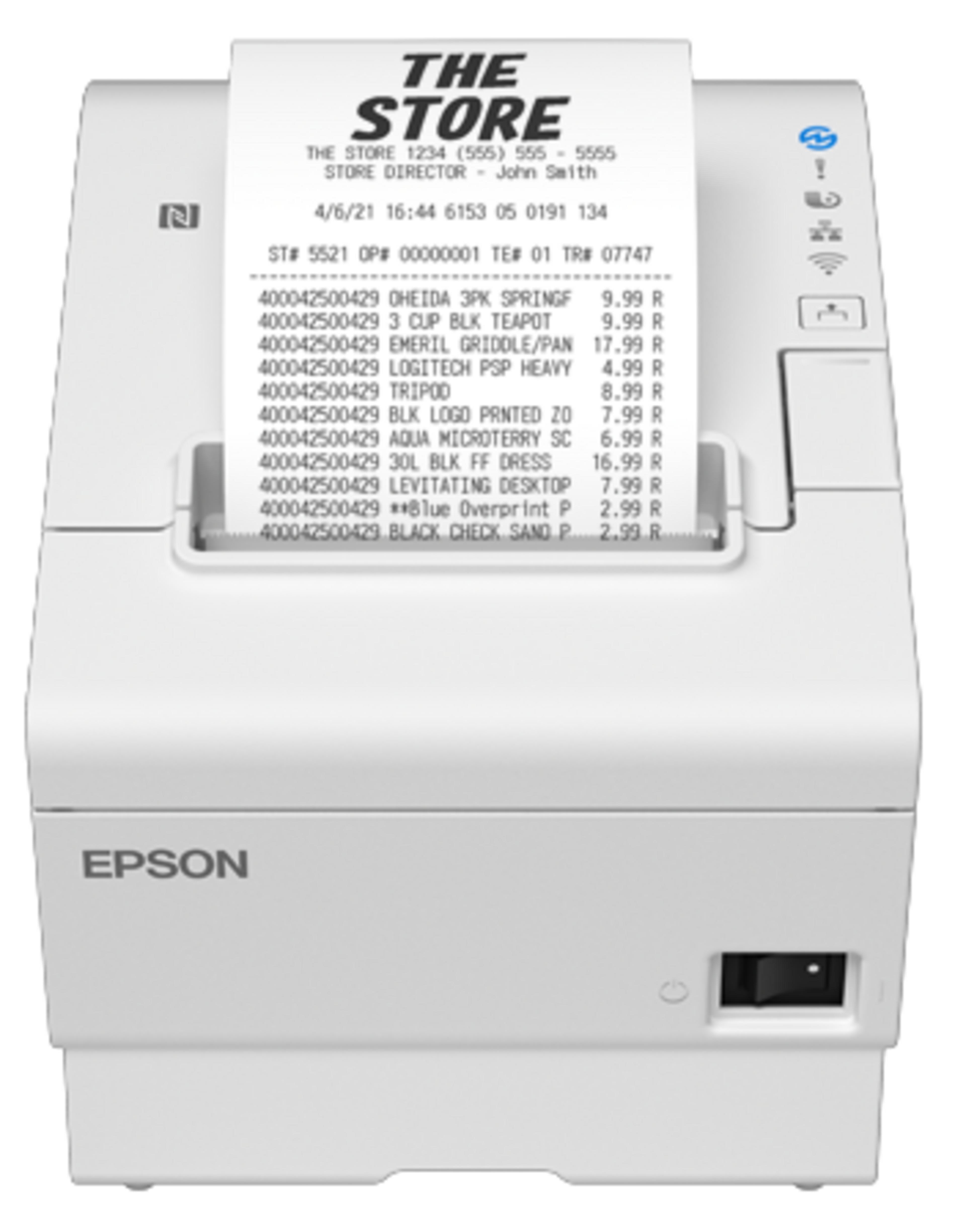 Epson TM-T88VII Ethernet POS White
