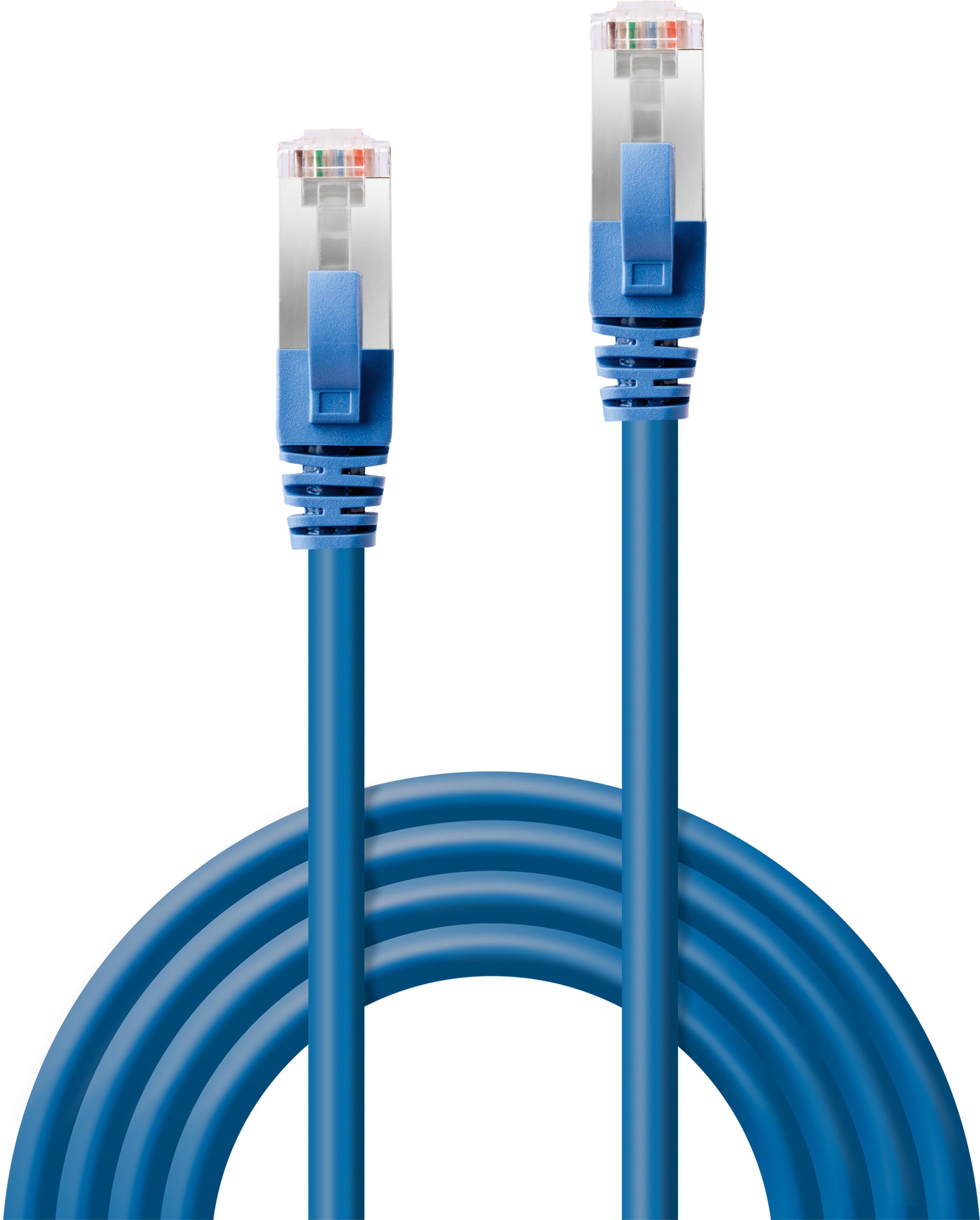 Patch Cable RJ45 S/FTP Cat6 7.5m Blue