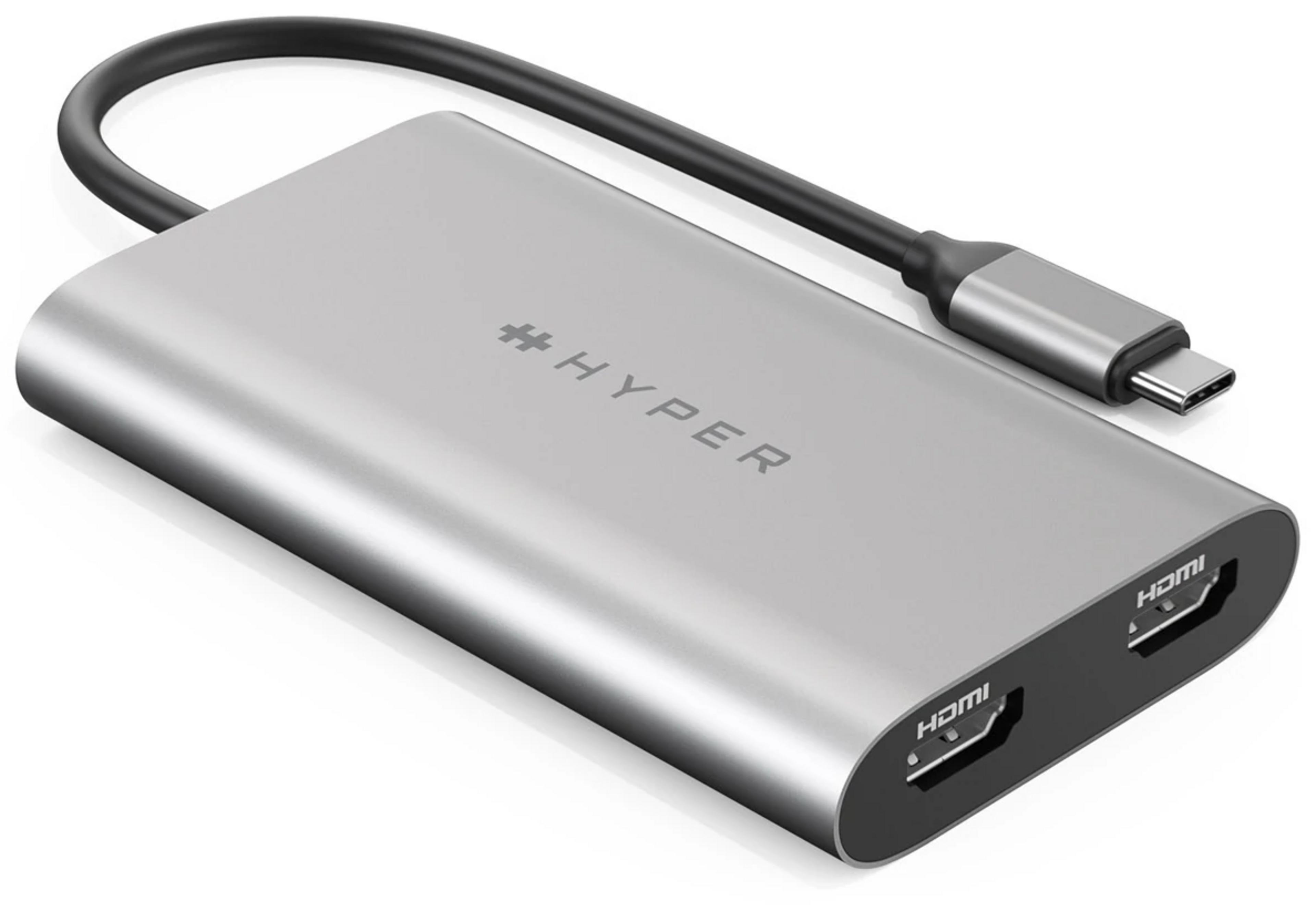 Adaptador HyperDrive Dual 4K MacBook M1