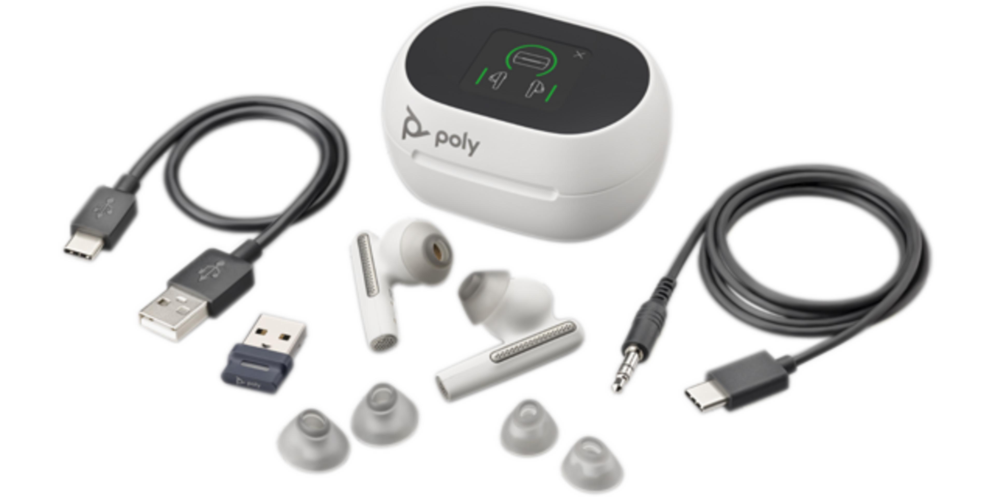 Écouteurs Poly Voyager Free 60+ USB-A
