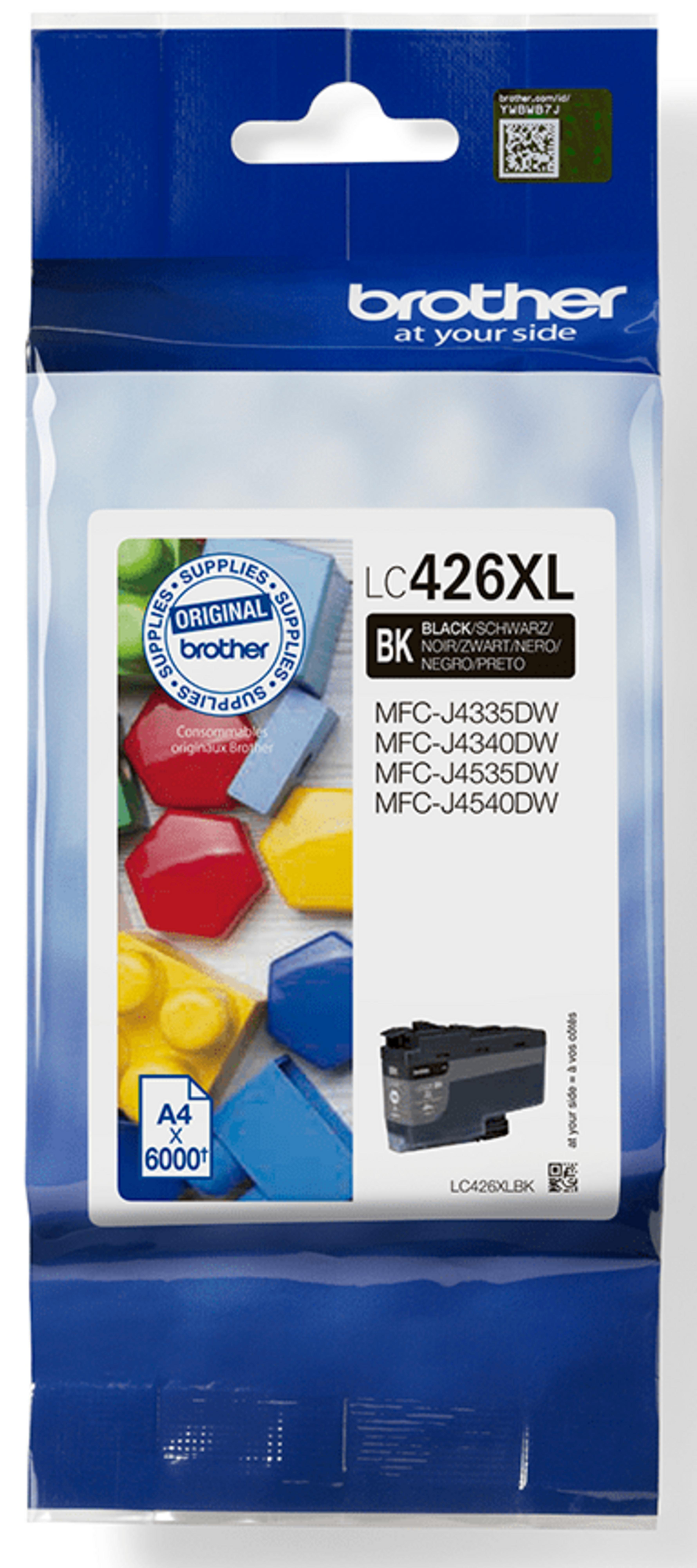 Brother LC426XLBK Tinte schwarz