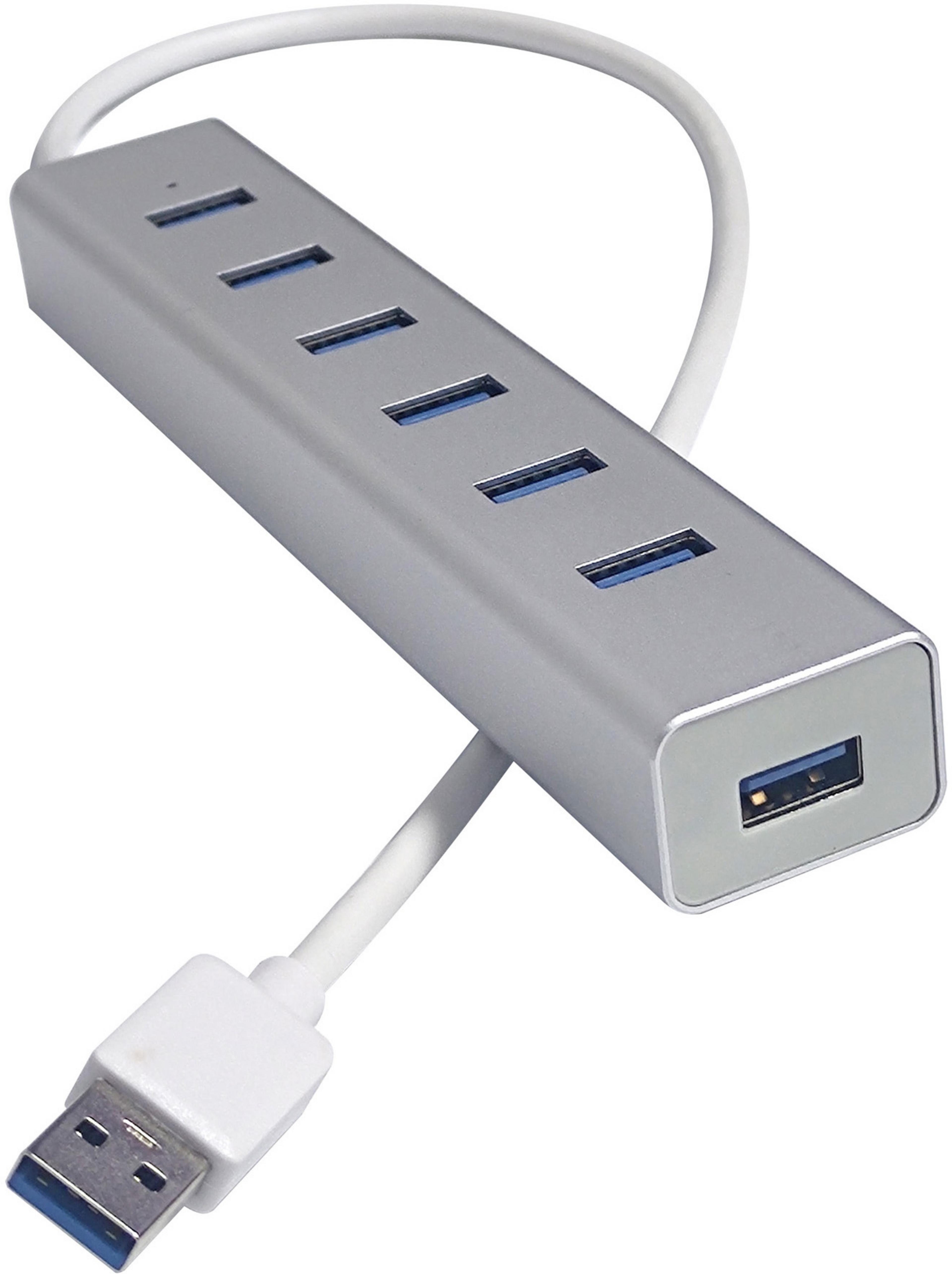 Hub USB 3.0 7 porte ARTICONA allum/bianc