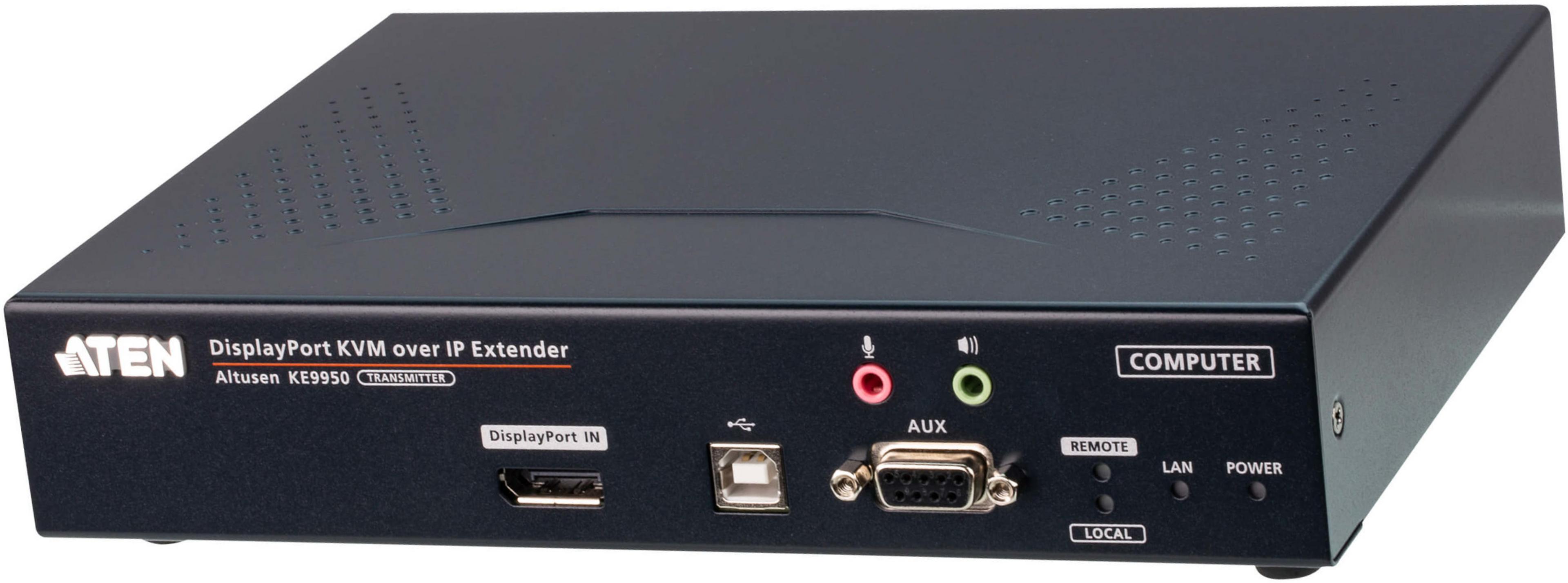 ATEN DP KVM IP+Cat5e Sender 100 m 4K