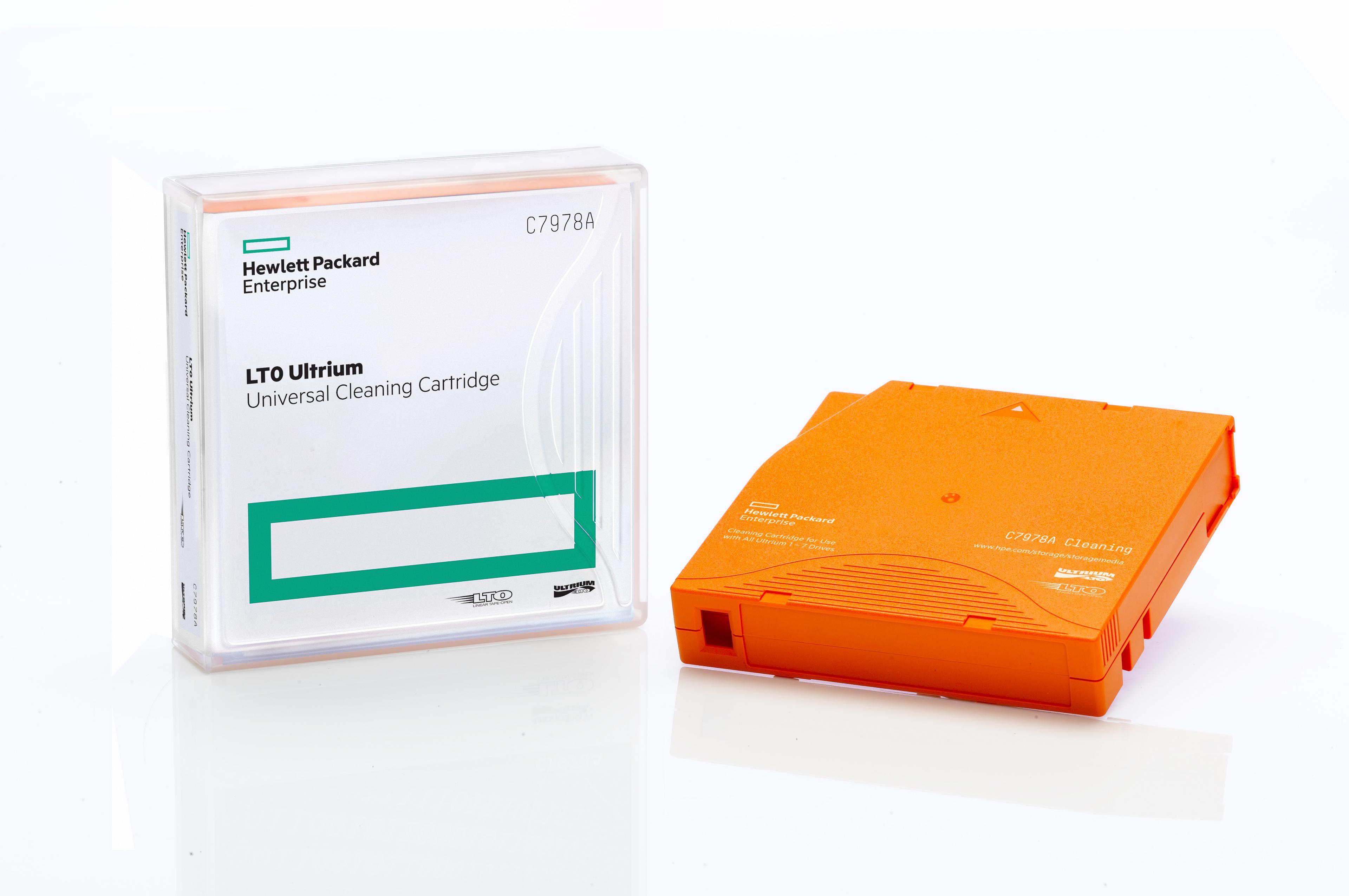 HPE LTO Cleaning Tape + Label