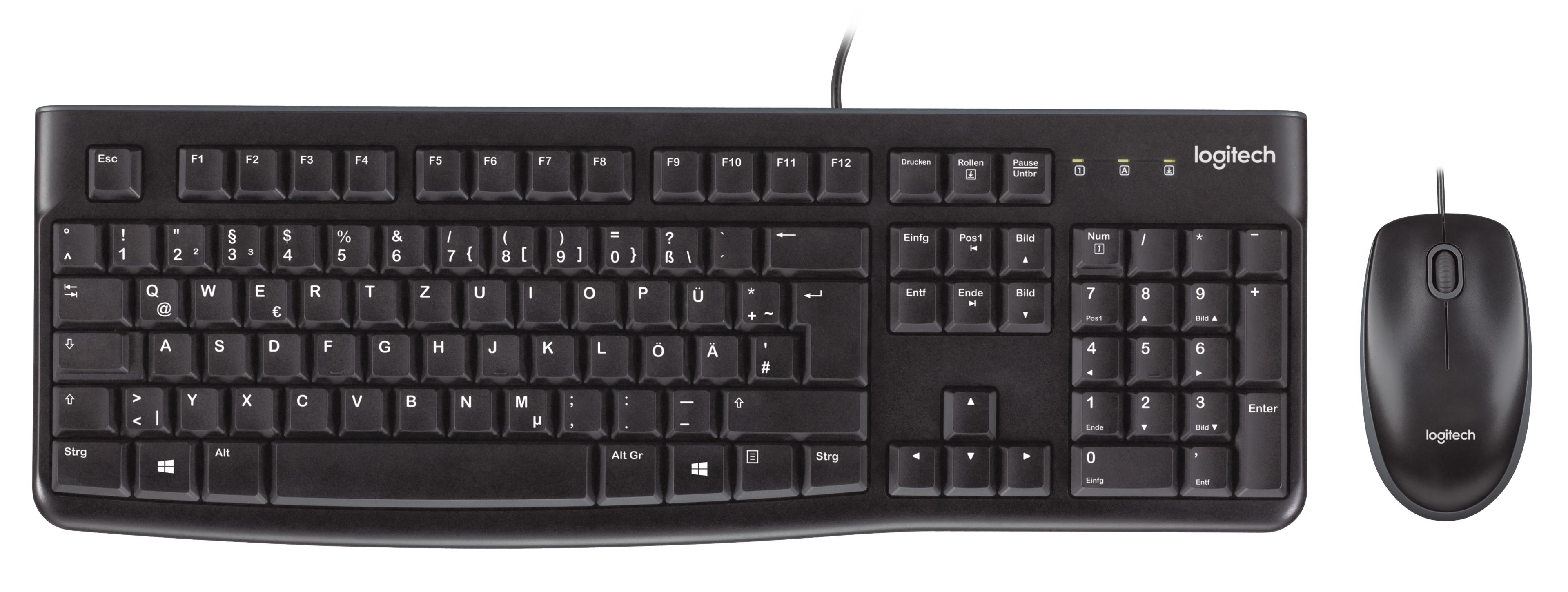 Logitech MK120 Keyboard & Mouse Set