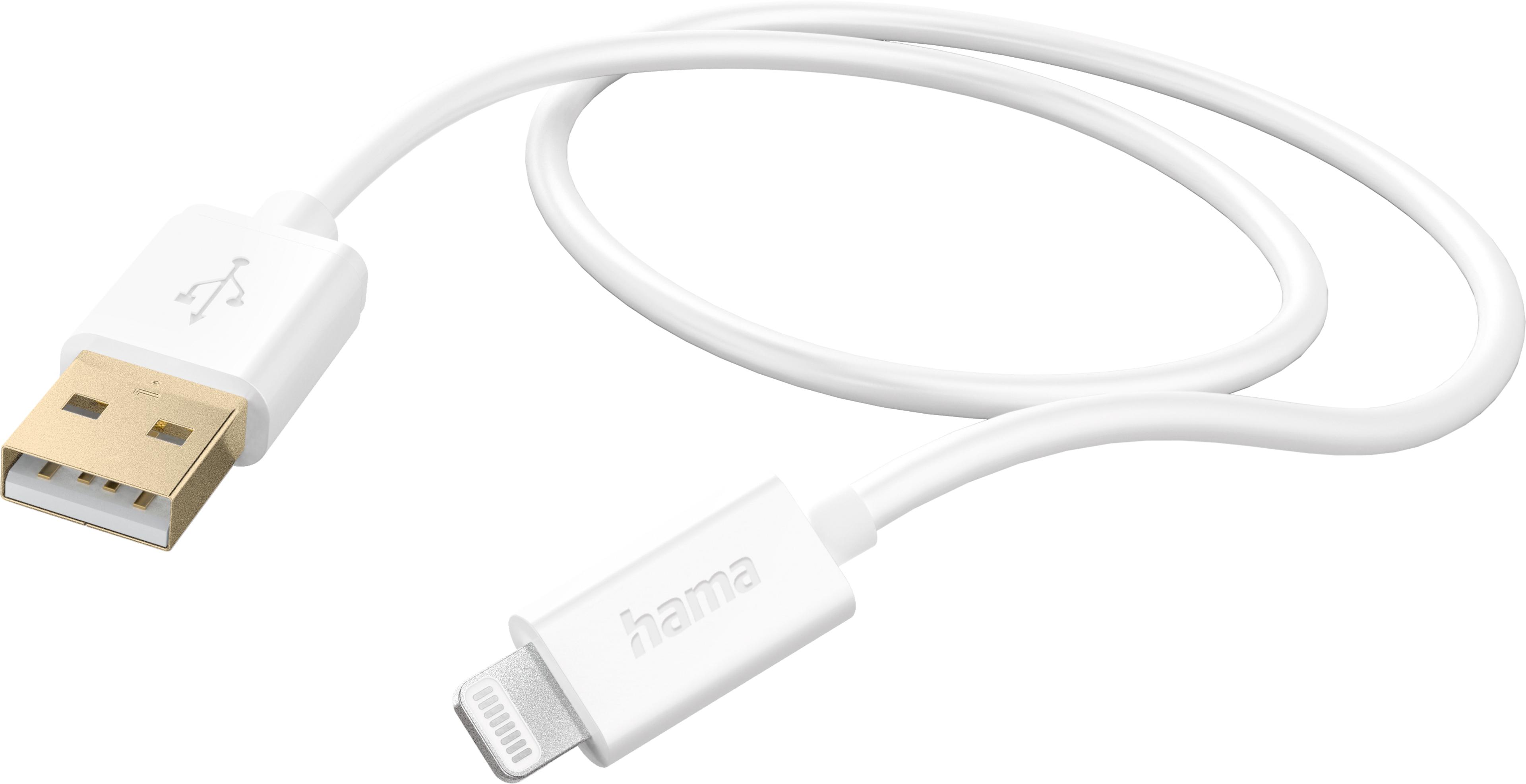 Hama USB Type-A - Lightning Cable 1.5m