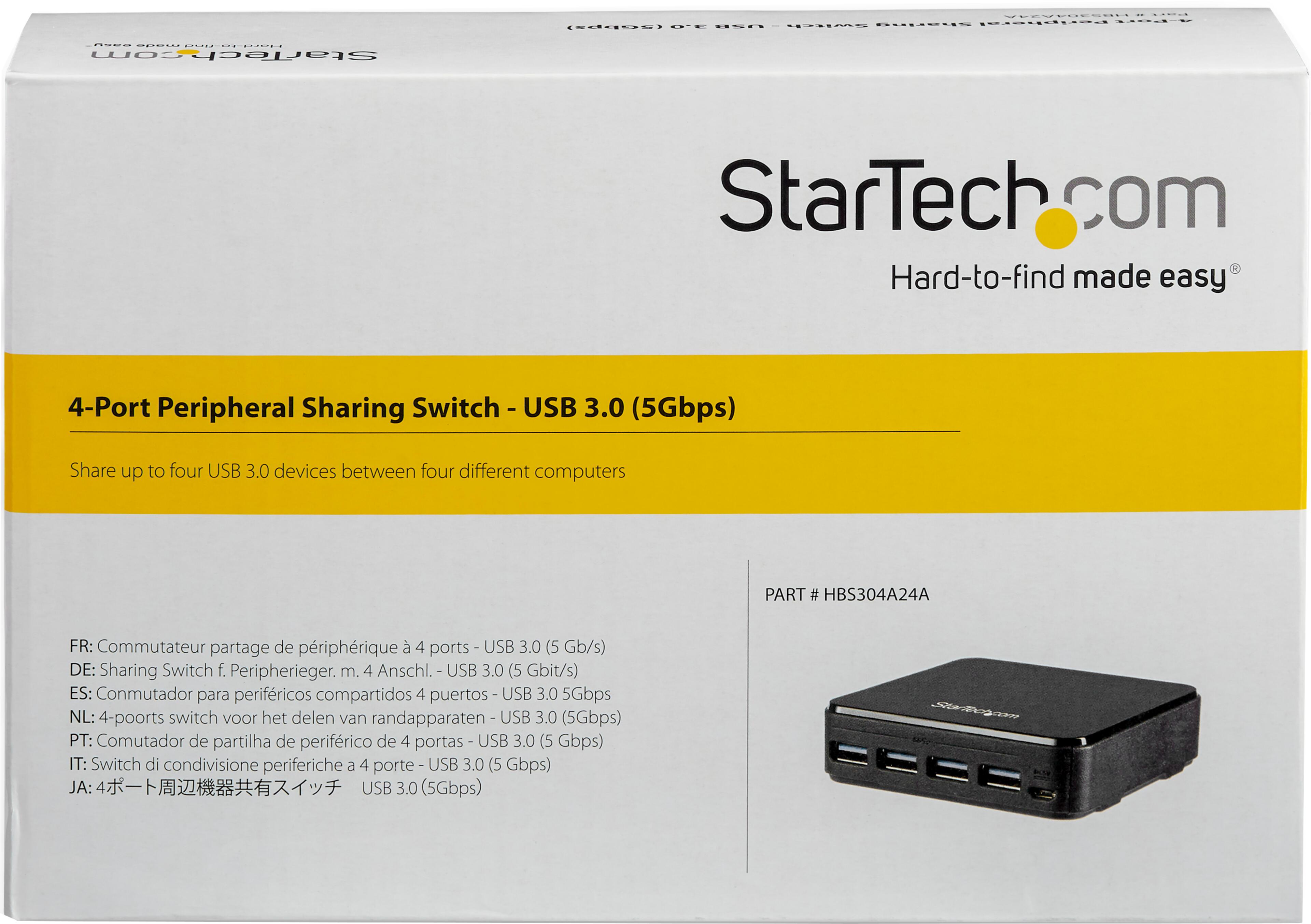 StarTech USB 3.0 Switch 2x PC-4x Device