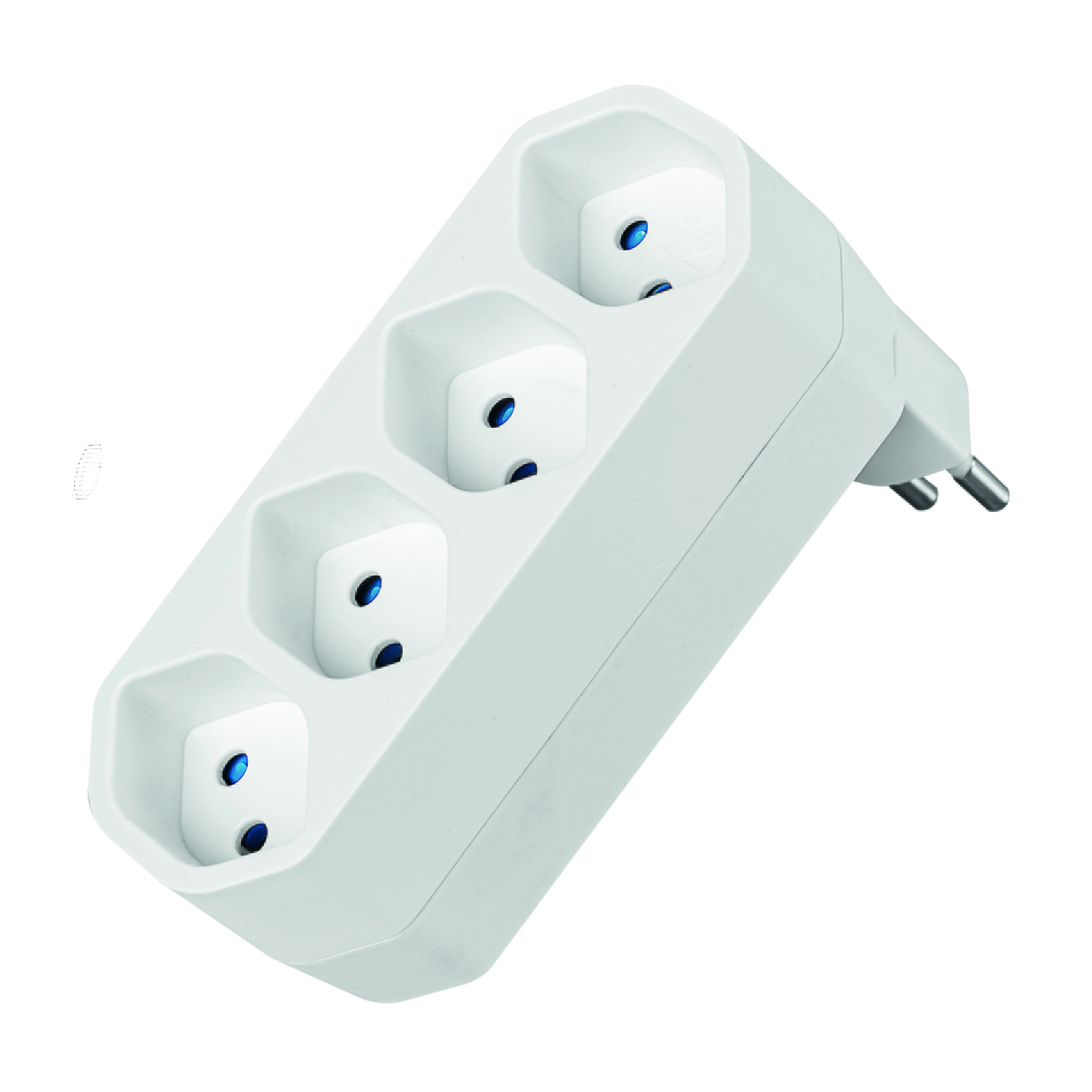 Adaptateur Steffen LINE 4xT13 320° blanc