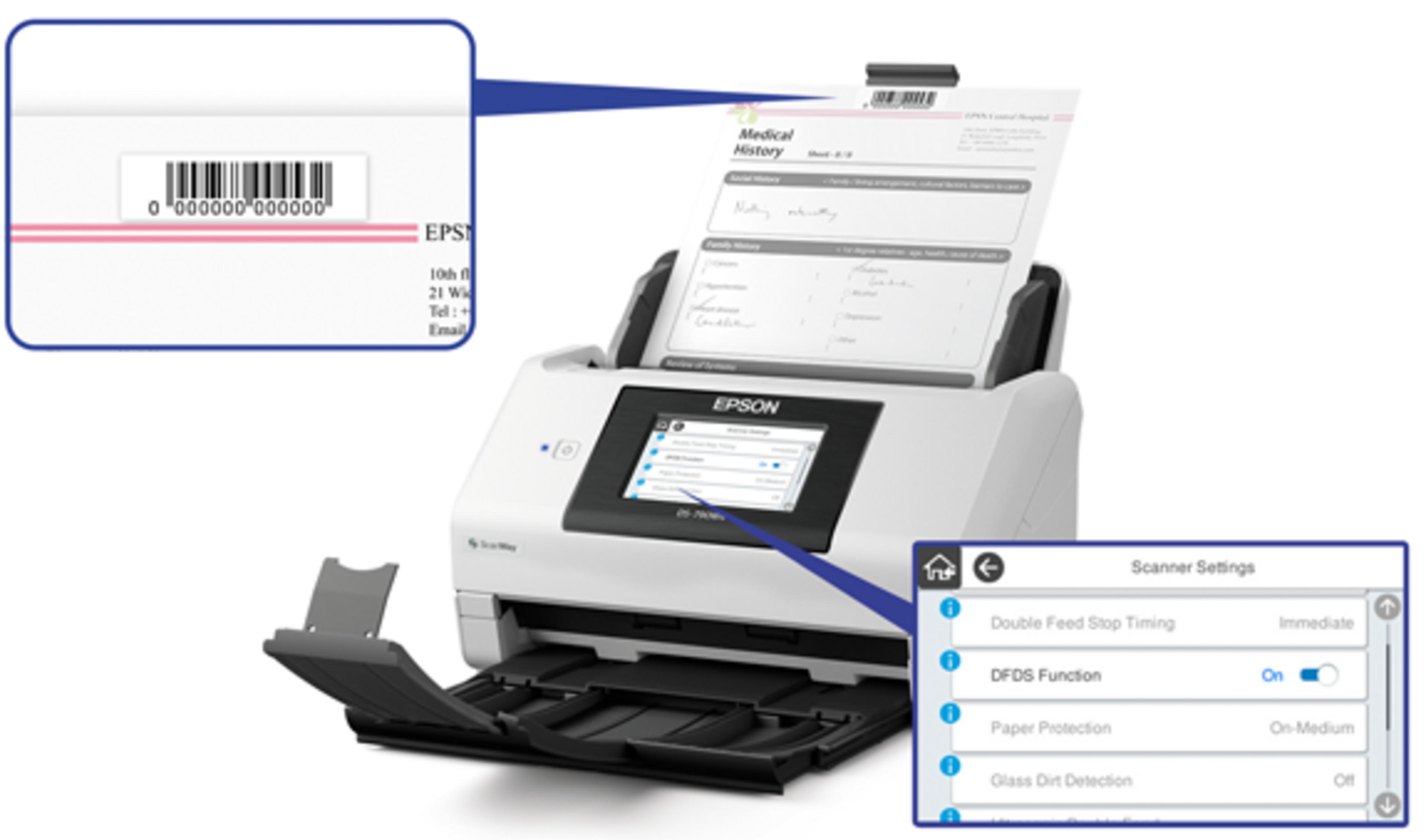 Epson WorkForce DS-790WN Scanner