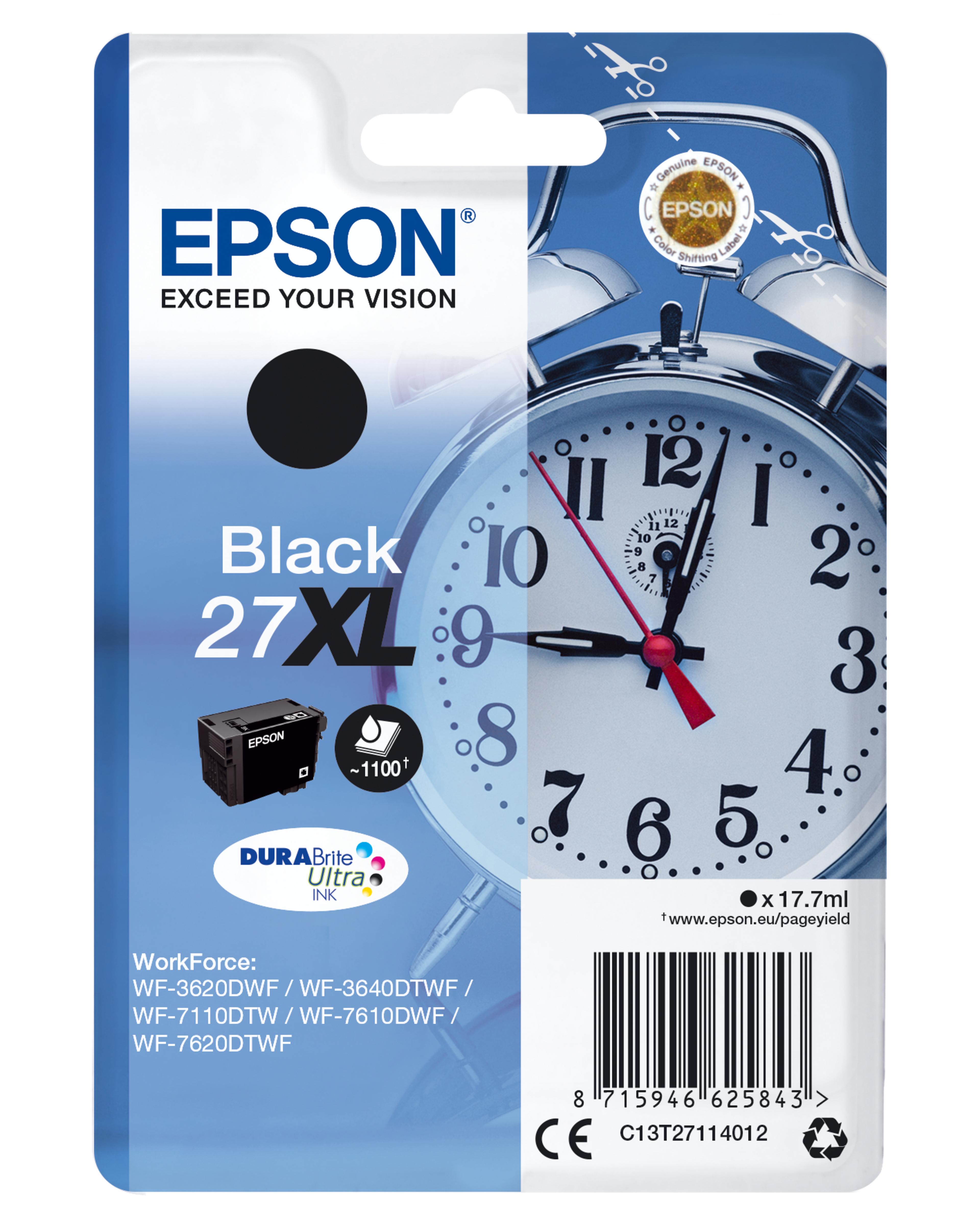 Epson 27XL Ink Black