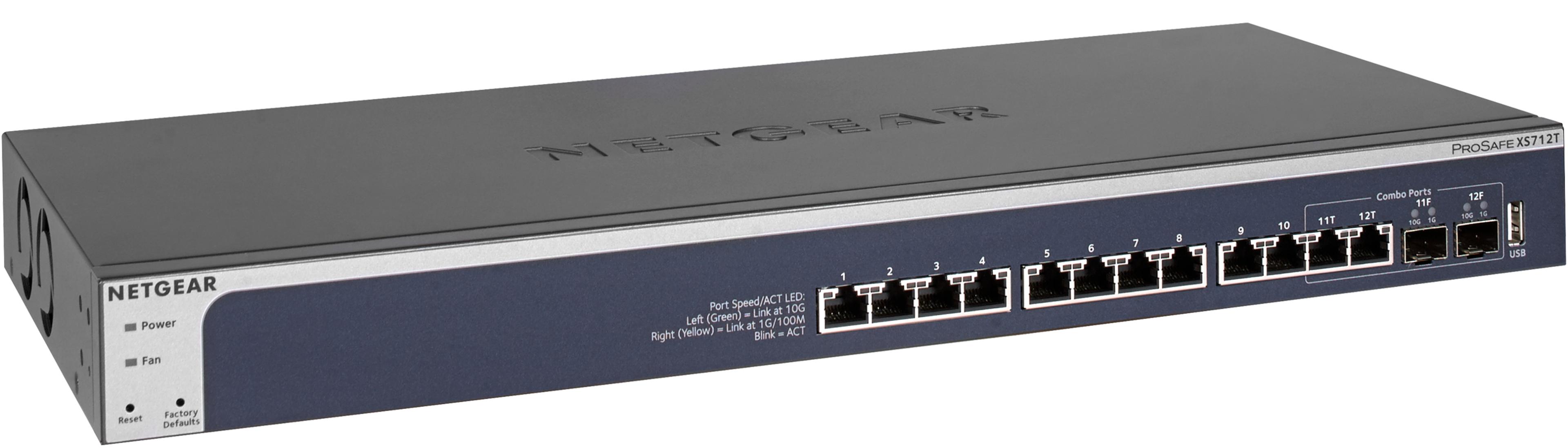 NETGEAR ProSAFE XS712Tv2 Switch
