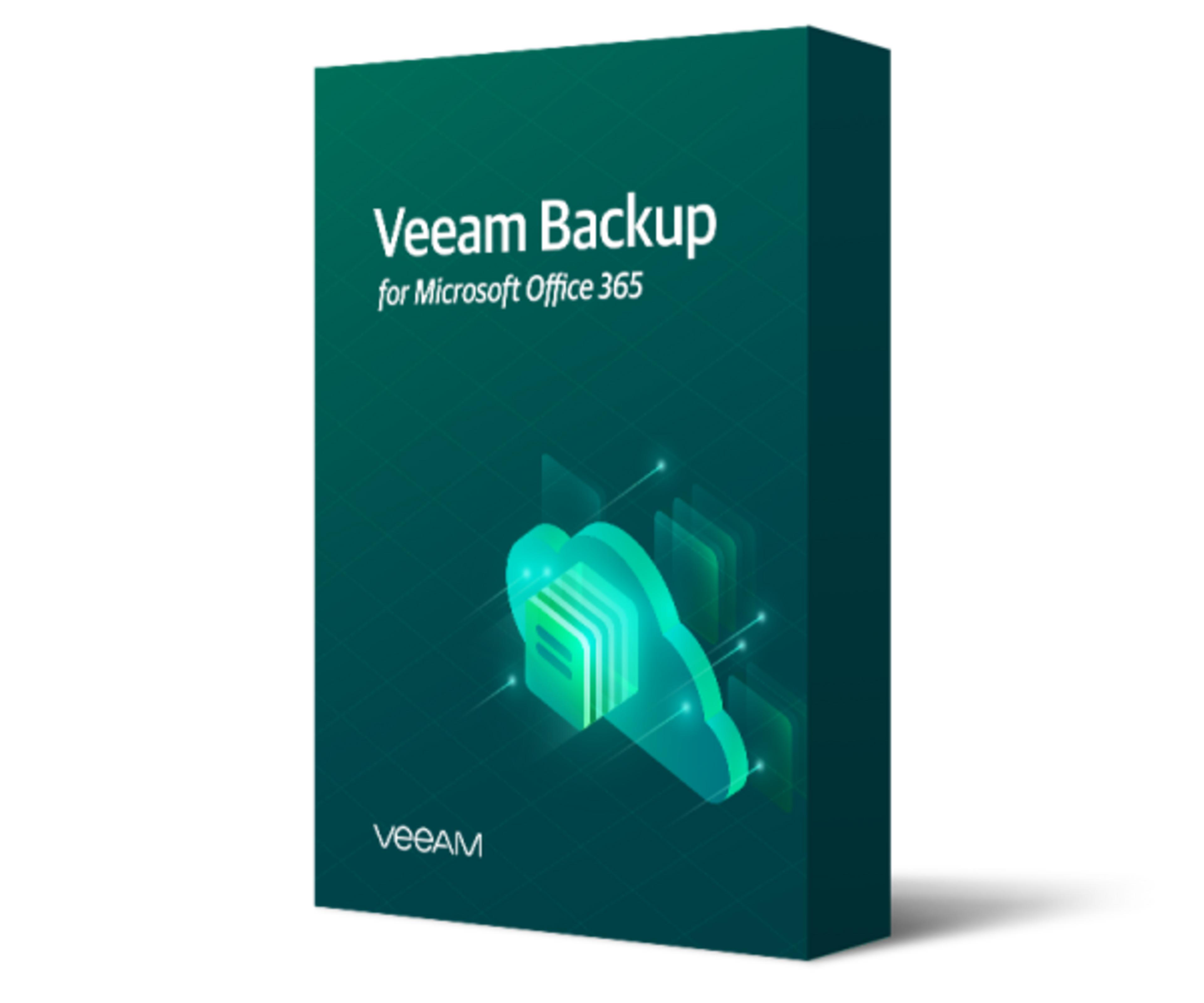 Veeam Backup for Microsoft 365. 1 Year Subscription Upfront Billing & Production (24/7) Support.