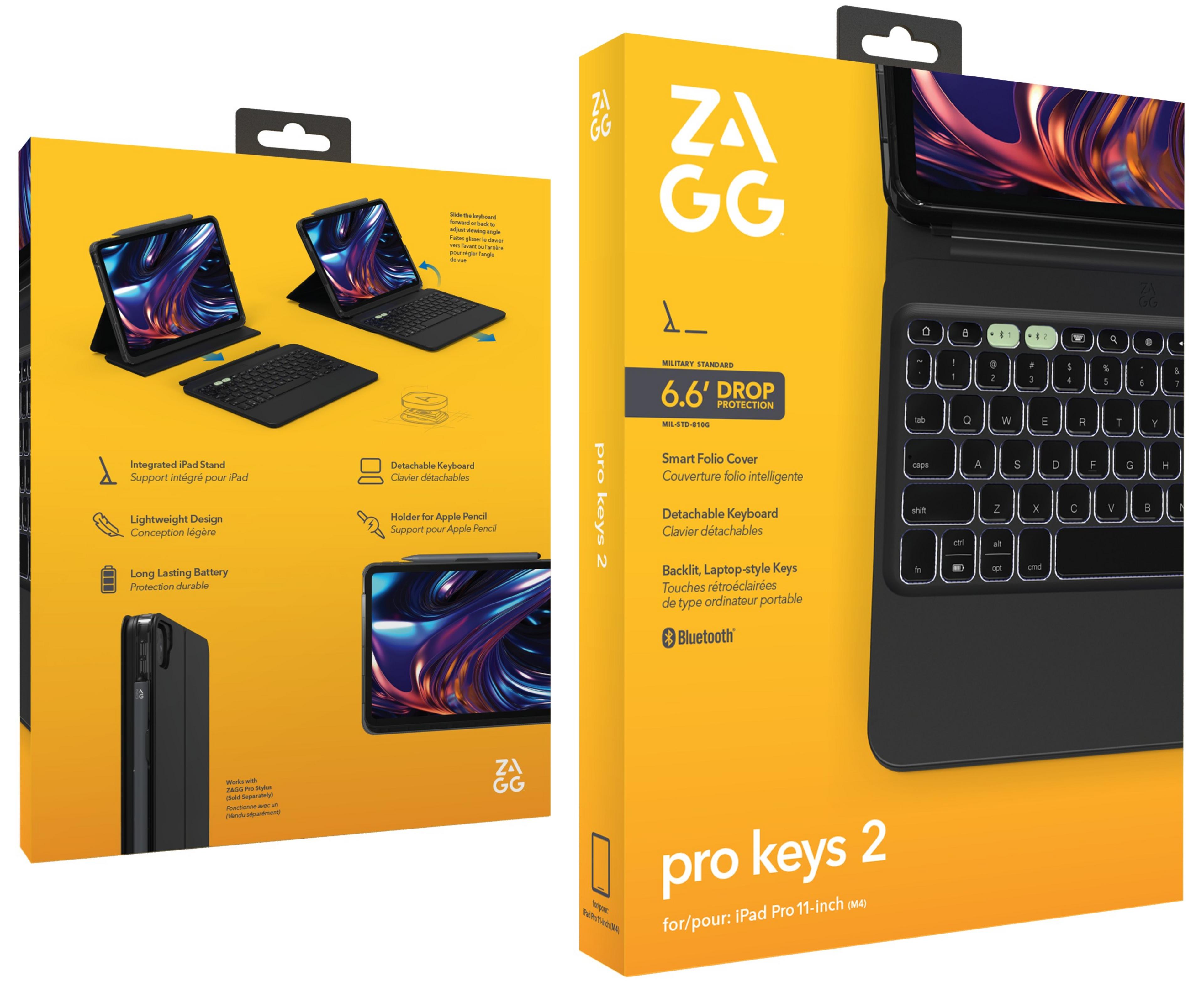 ZAGG Pro Keys 2 iPad Pro 11" M4