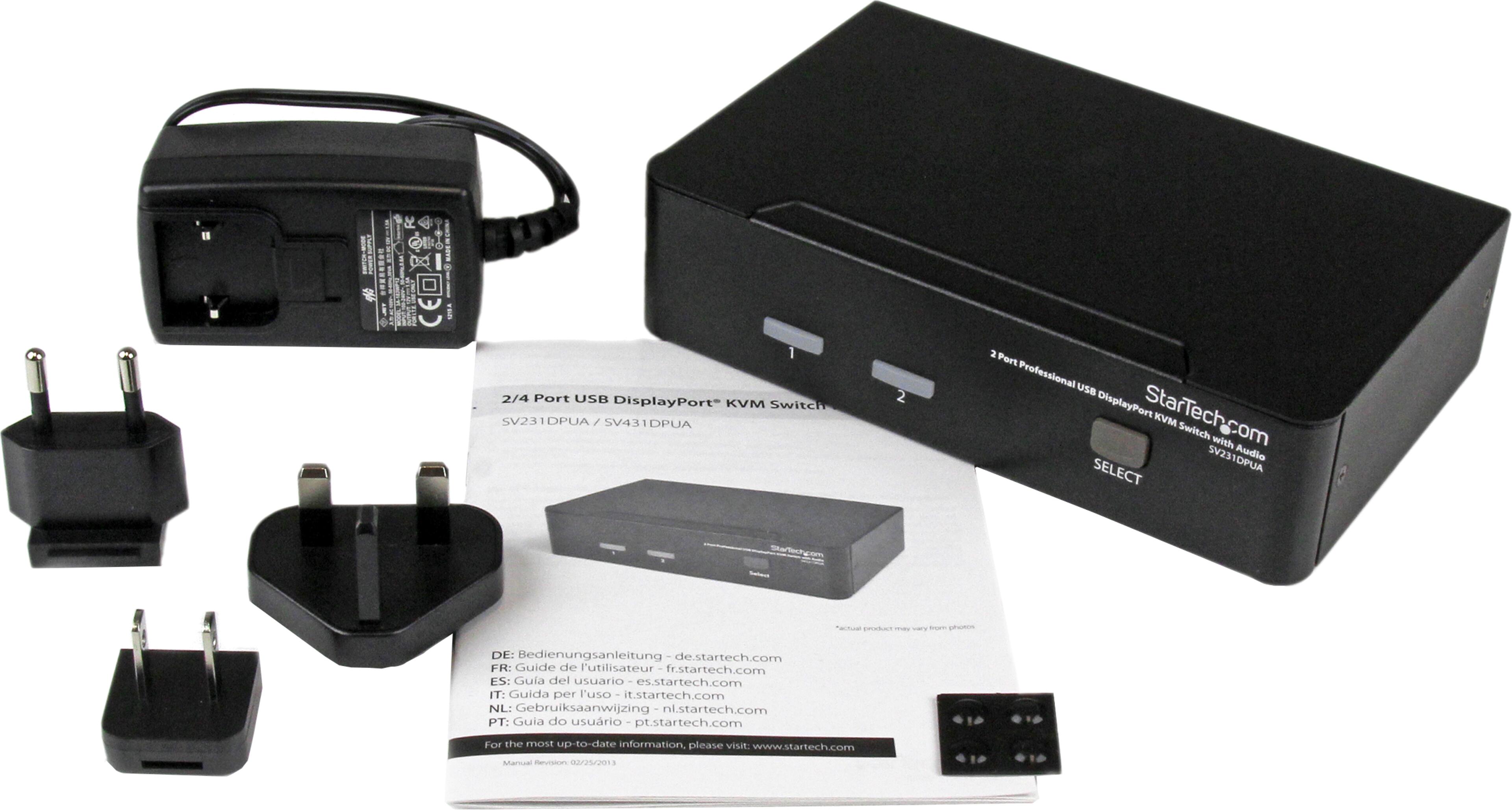 StarTech KVM-Switch DisplayPort 2-Port