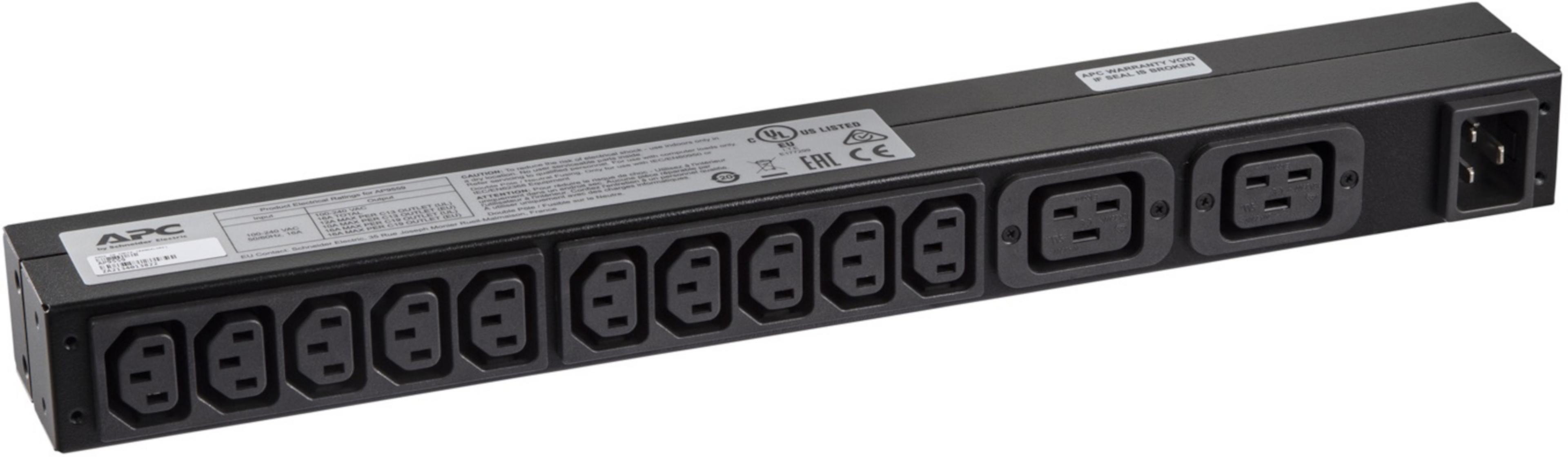 APC Basic PDU 1ph 16A IEC320