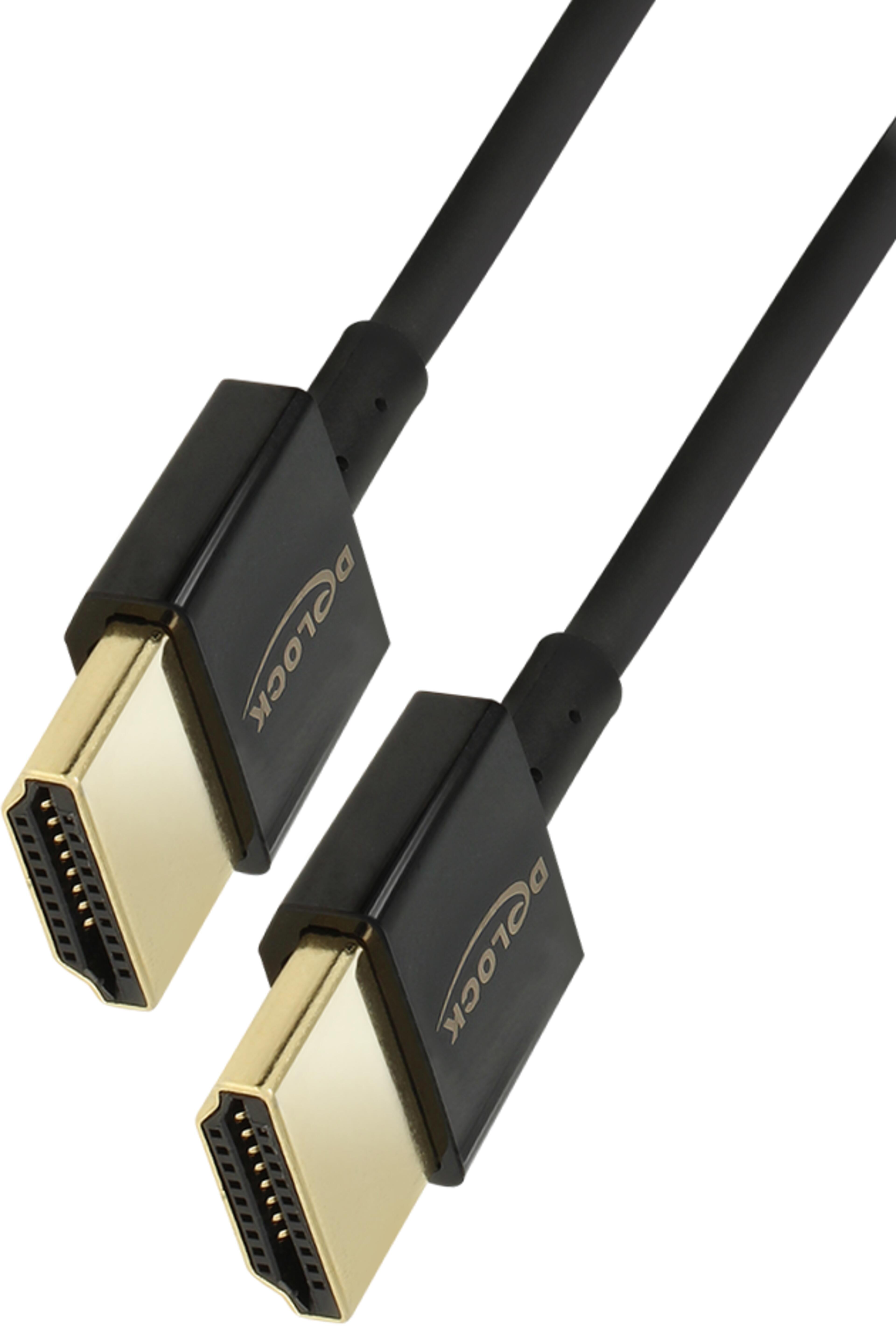 Câble HDMI Delock, 2 m