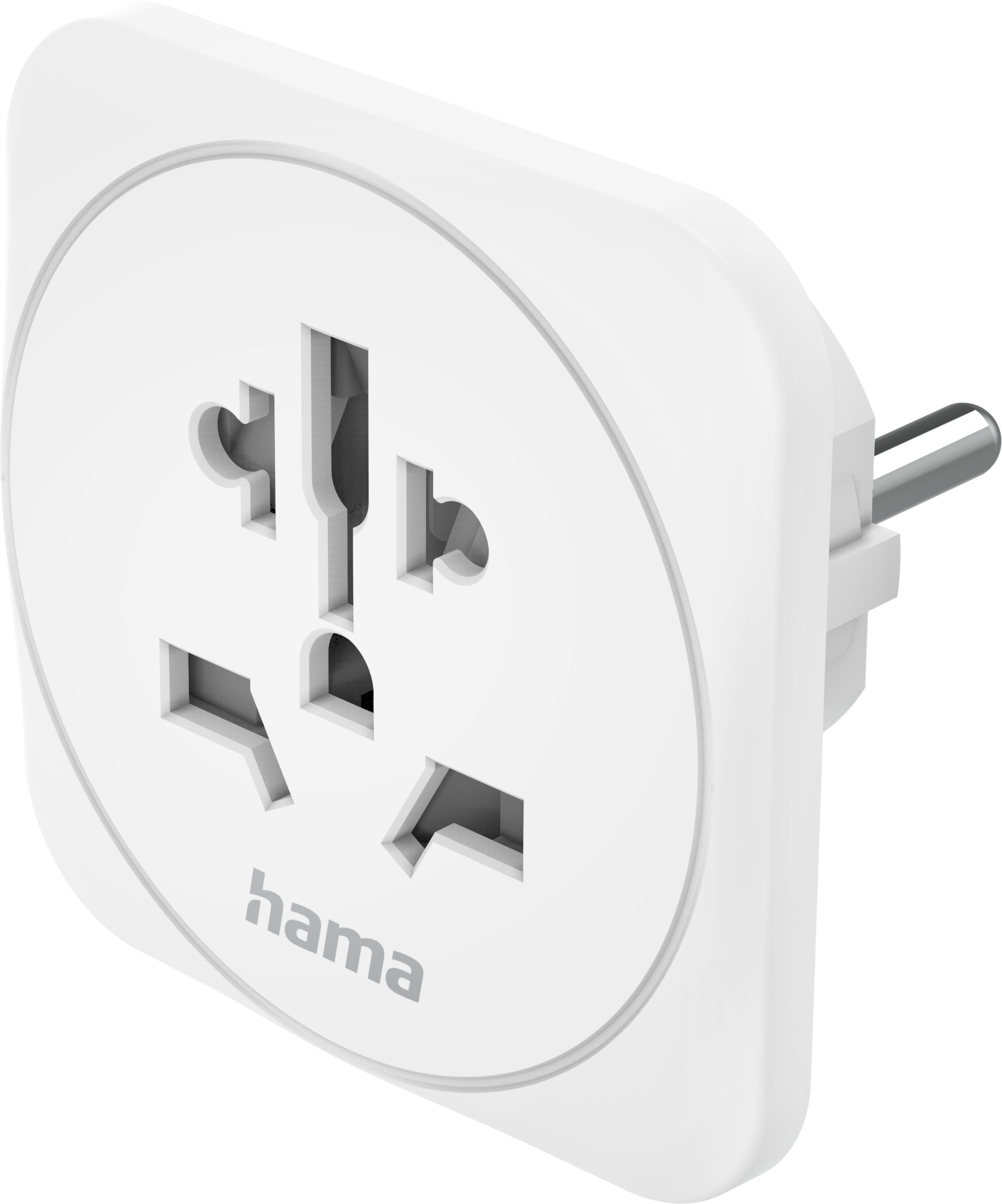 Hama "Uni" to Euro Plug Travel Adapter