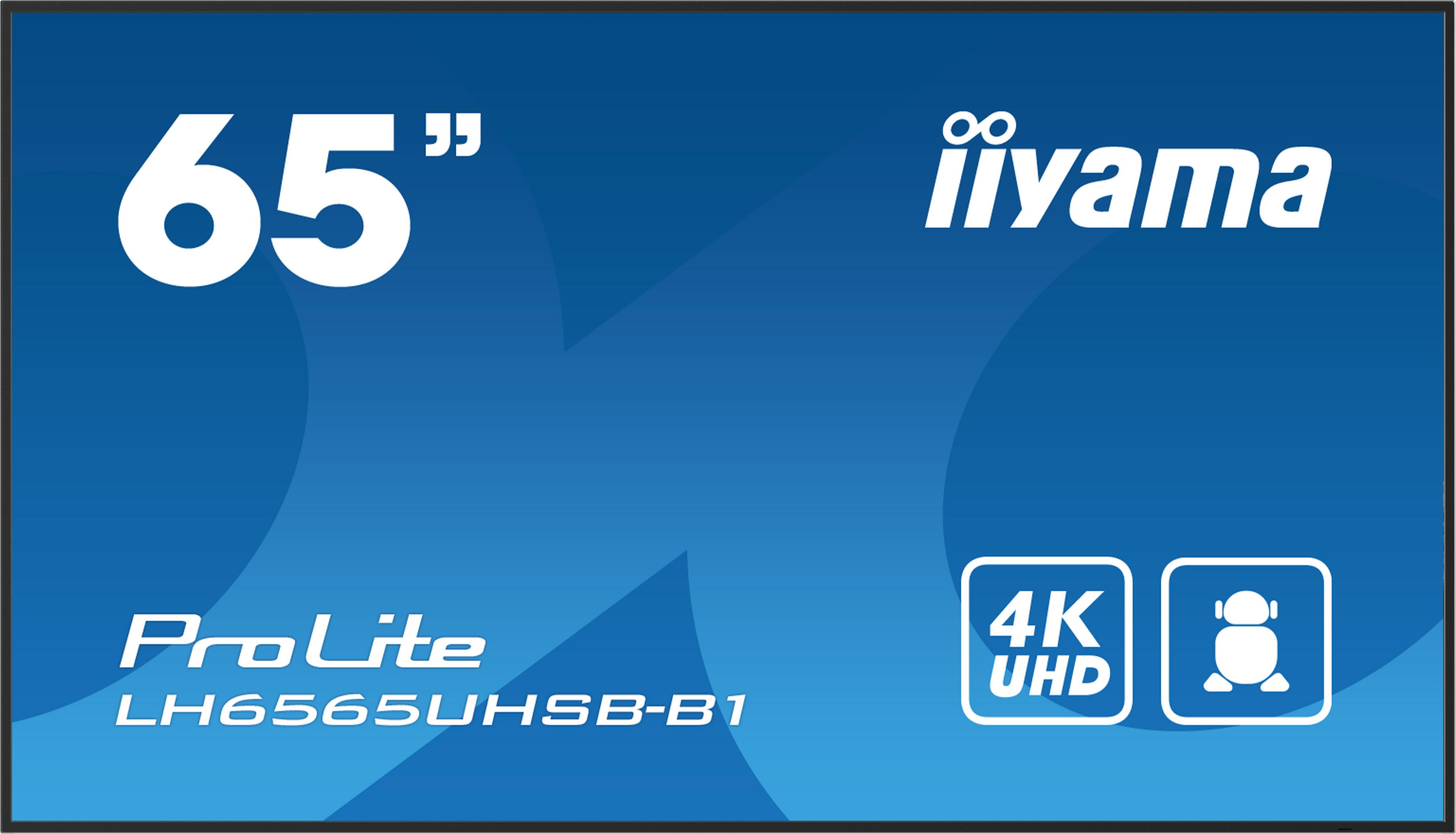 iiyama ProLite LH6565UHSB-B1 Display